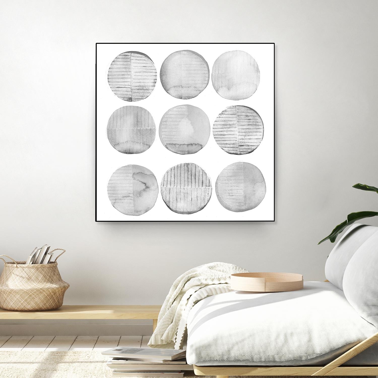 Soft Circles II by Grace Popp on GIANT ART - abstract