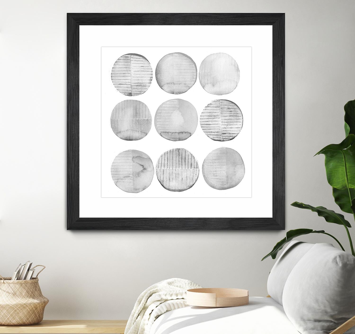 Soft Circles II by Grace Popp on GIANT ART - abstract