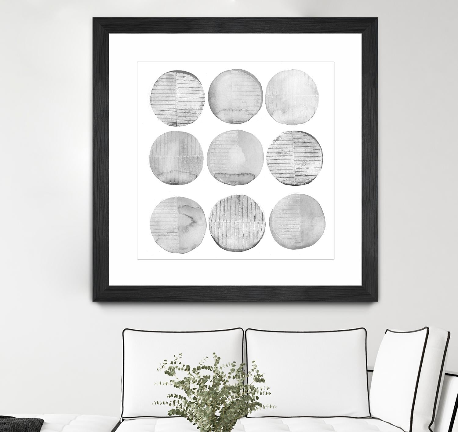 Soft Circles II by Grace Popp on GIANT ART - abstract