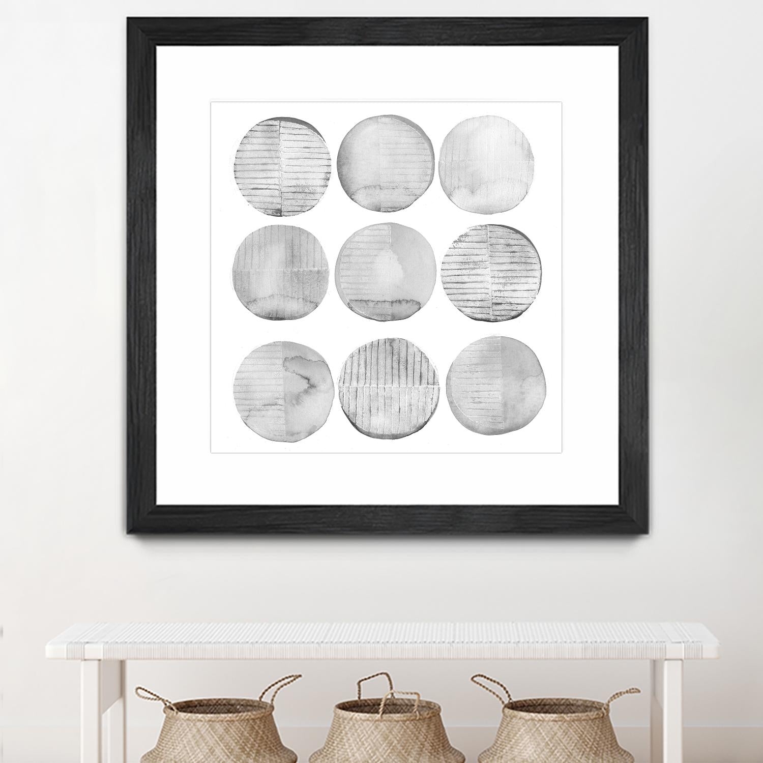 Soft Circles II by Grace Popp on GIANT ART - abstract