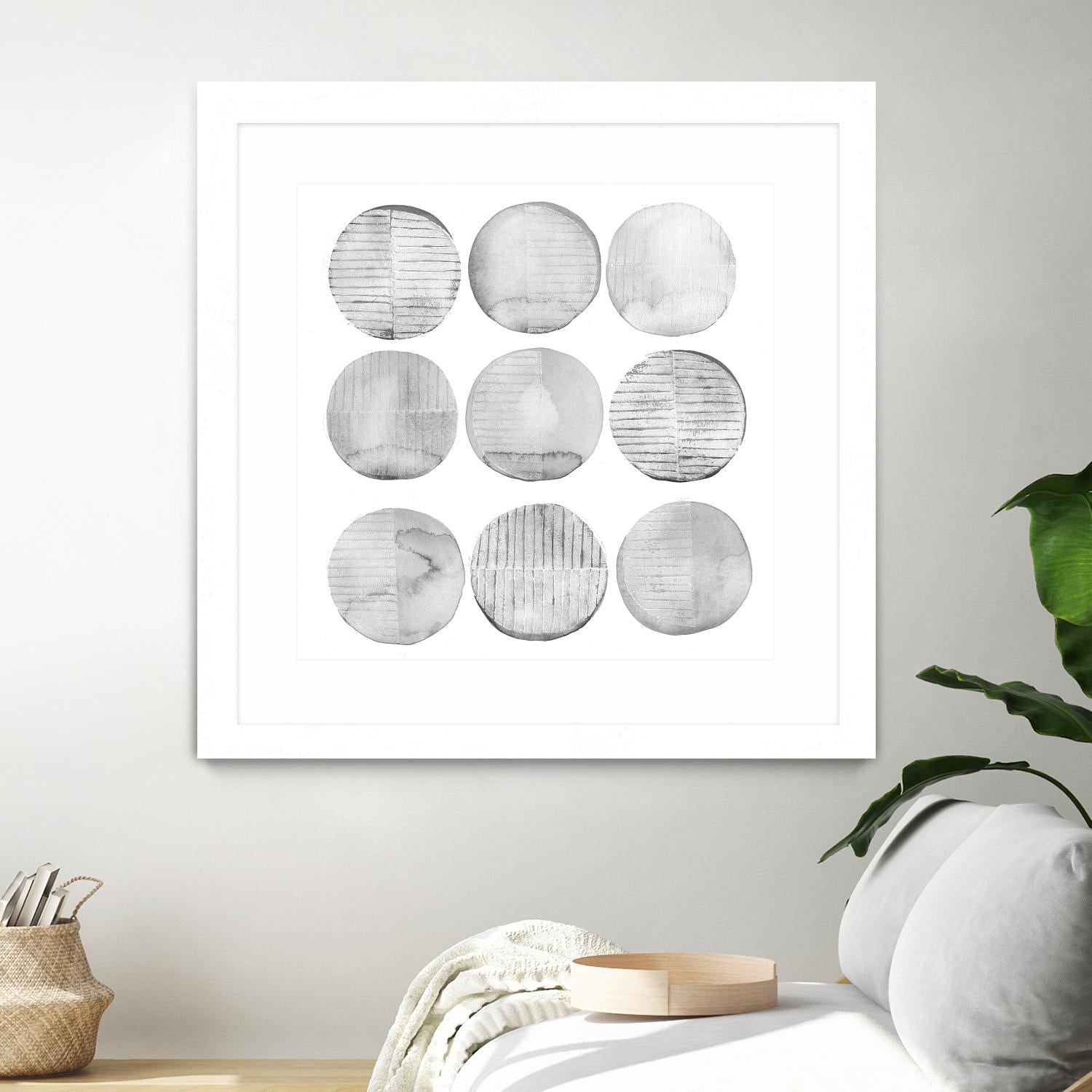 Soft Circles II by Grace Popp on GIANT ART - abstract