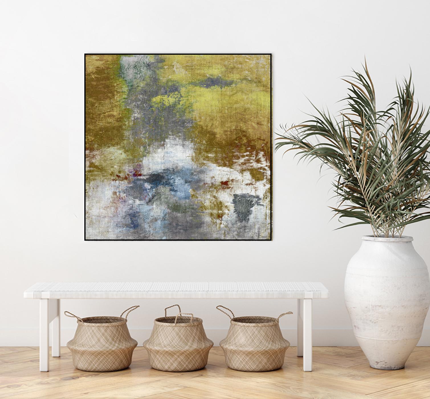 Journey I by John Butler on GIANT ART - yellow abstract