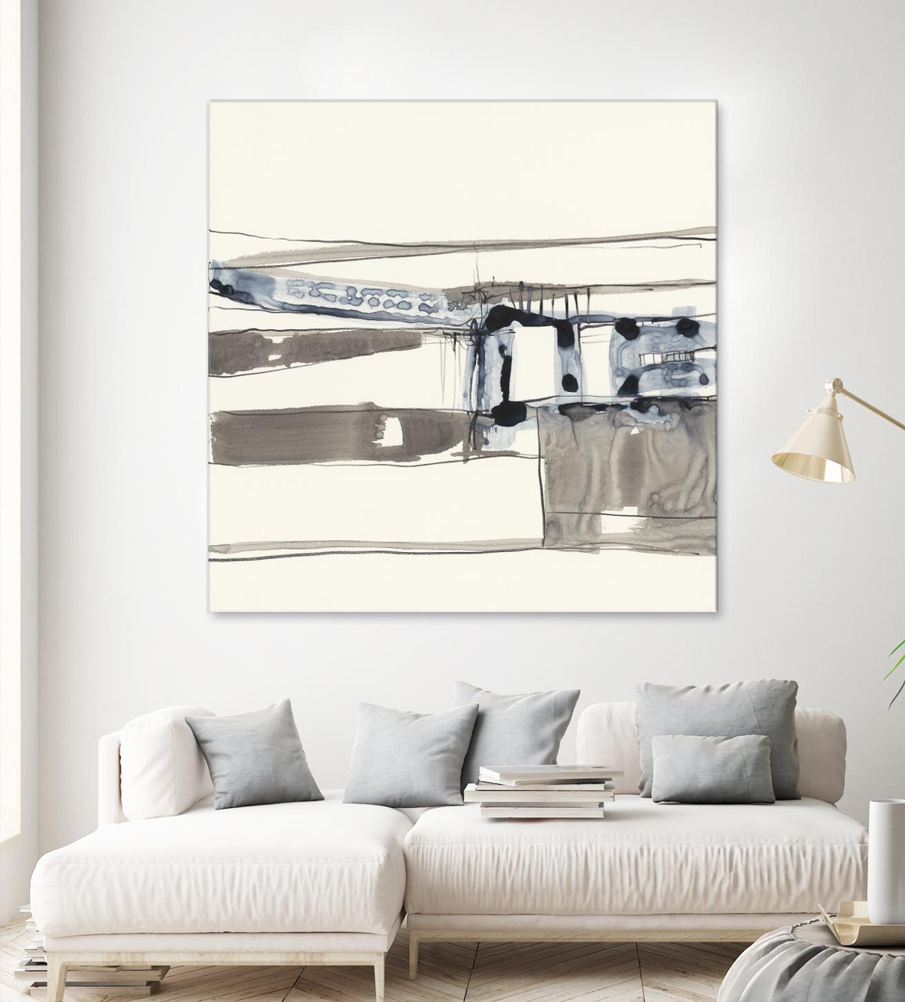 Stark Lines II by Jennifer Goldberger on GIANT ART - abstract