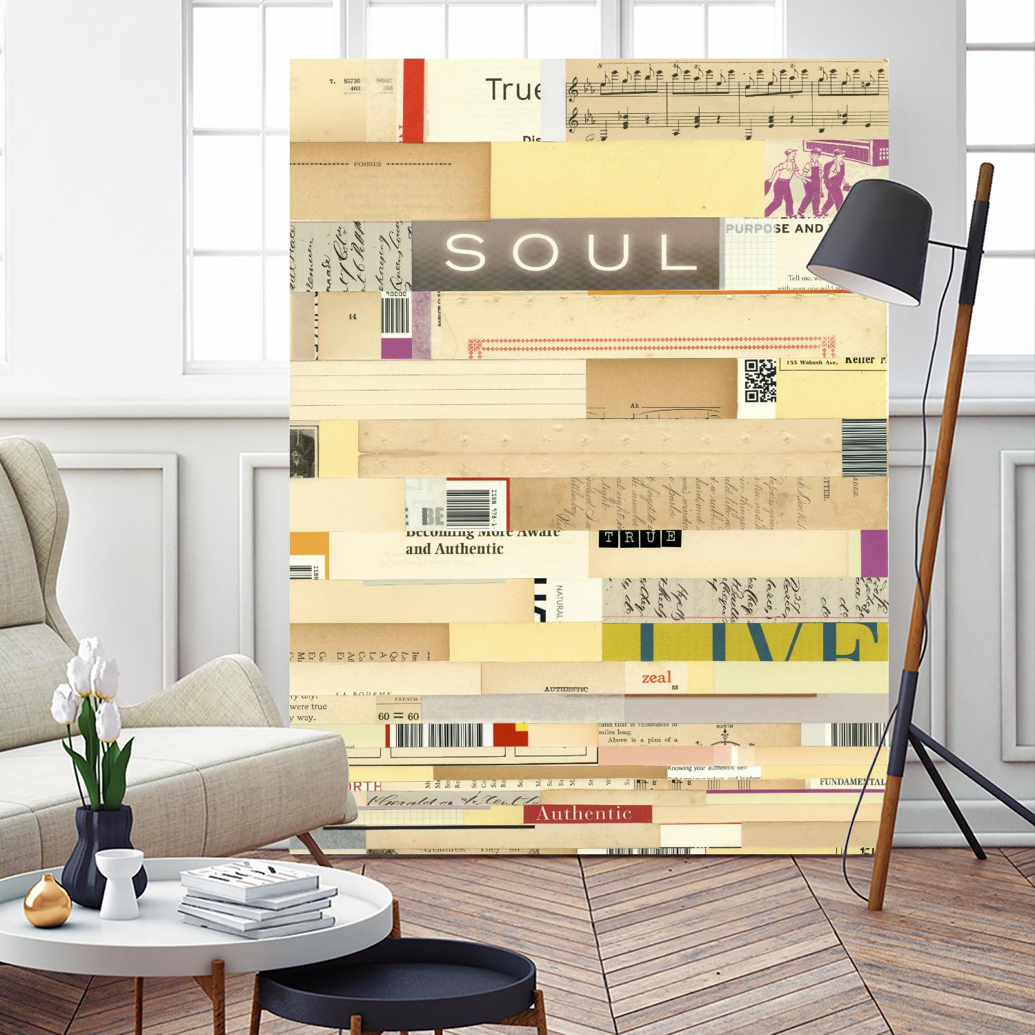 True III by Nikki Galapon on GIANT ART - yellow abstract