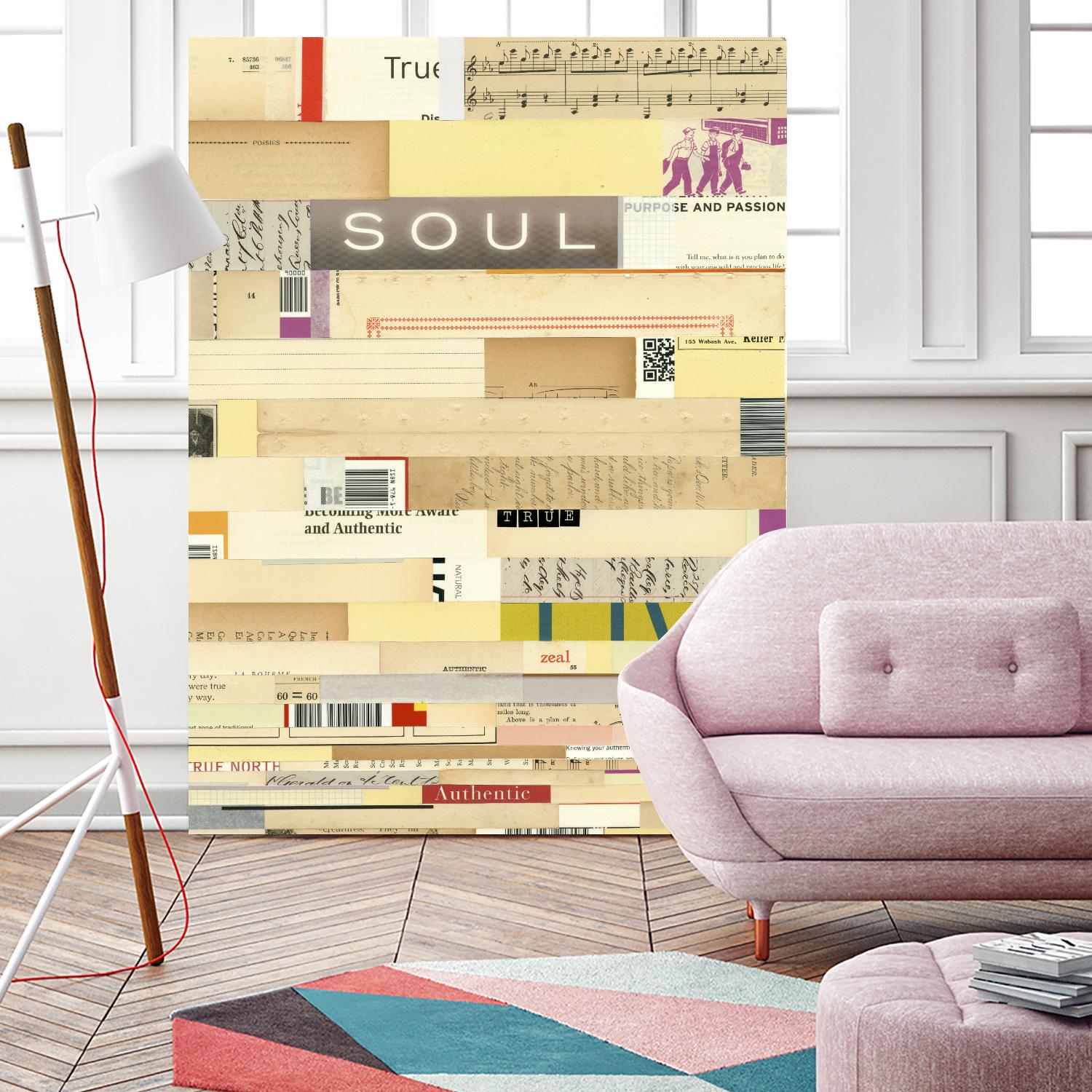 True III by Nikki Galapon on GIANT ART - yellow abstract