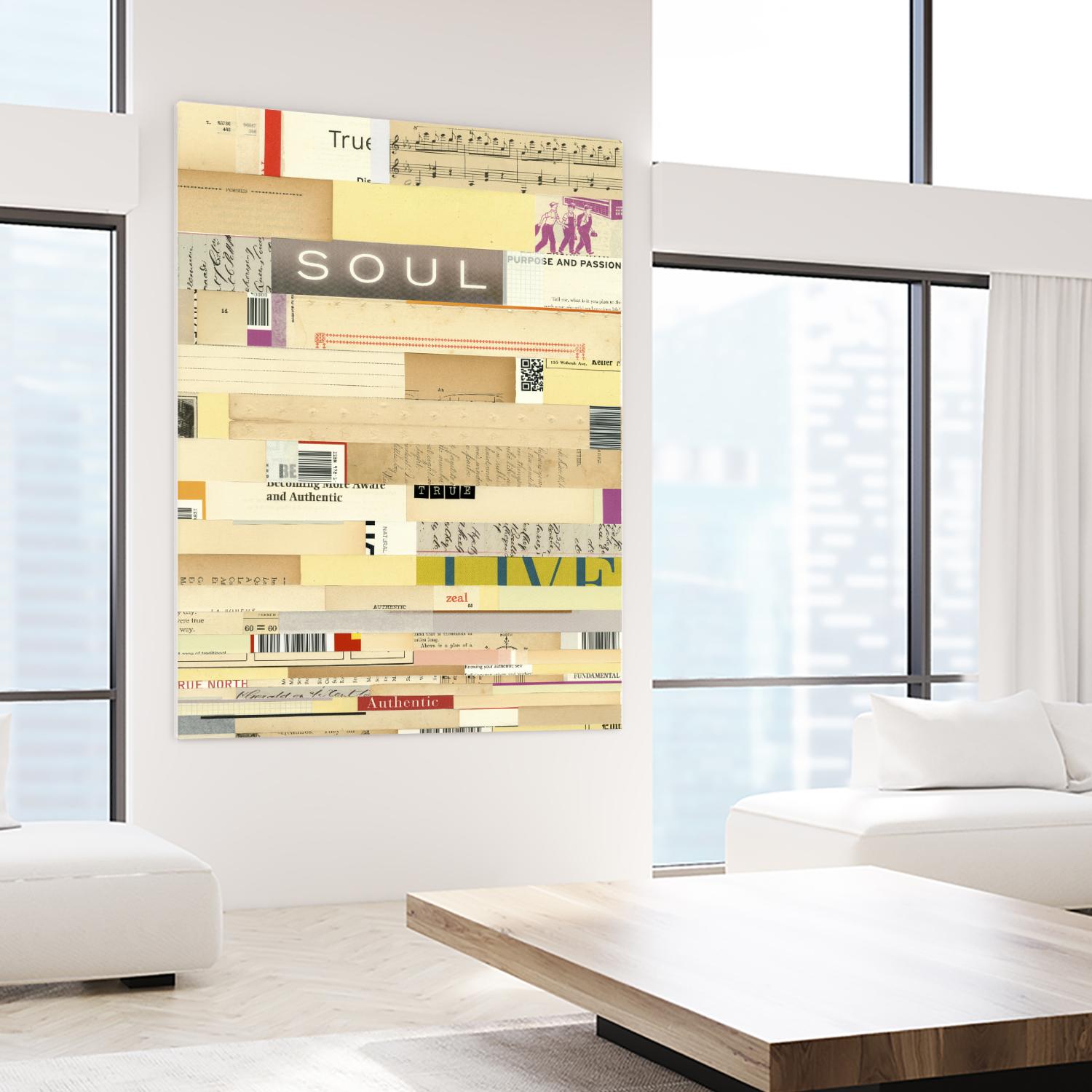 True III by Nikki Galapon on GIANT ART - yellow abstract