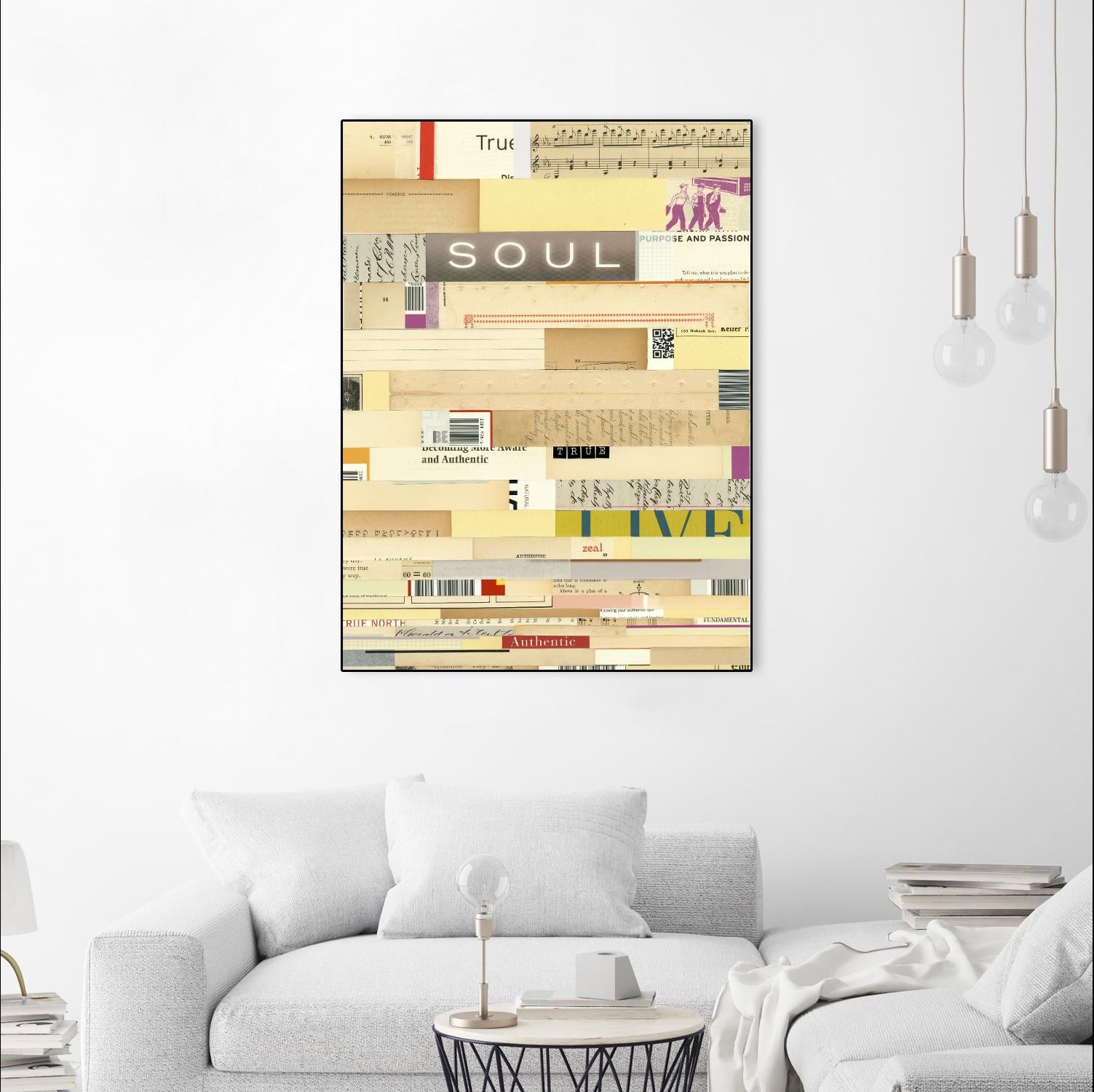 True III by Nikki Galapon on GIANT ART - yellow abstract