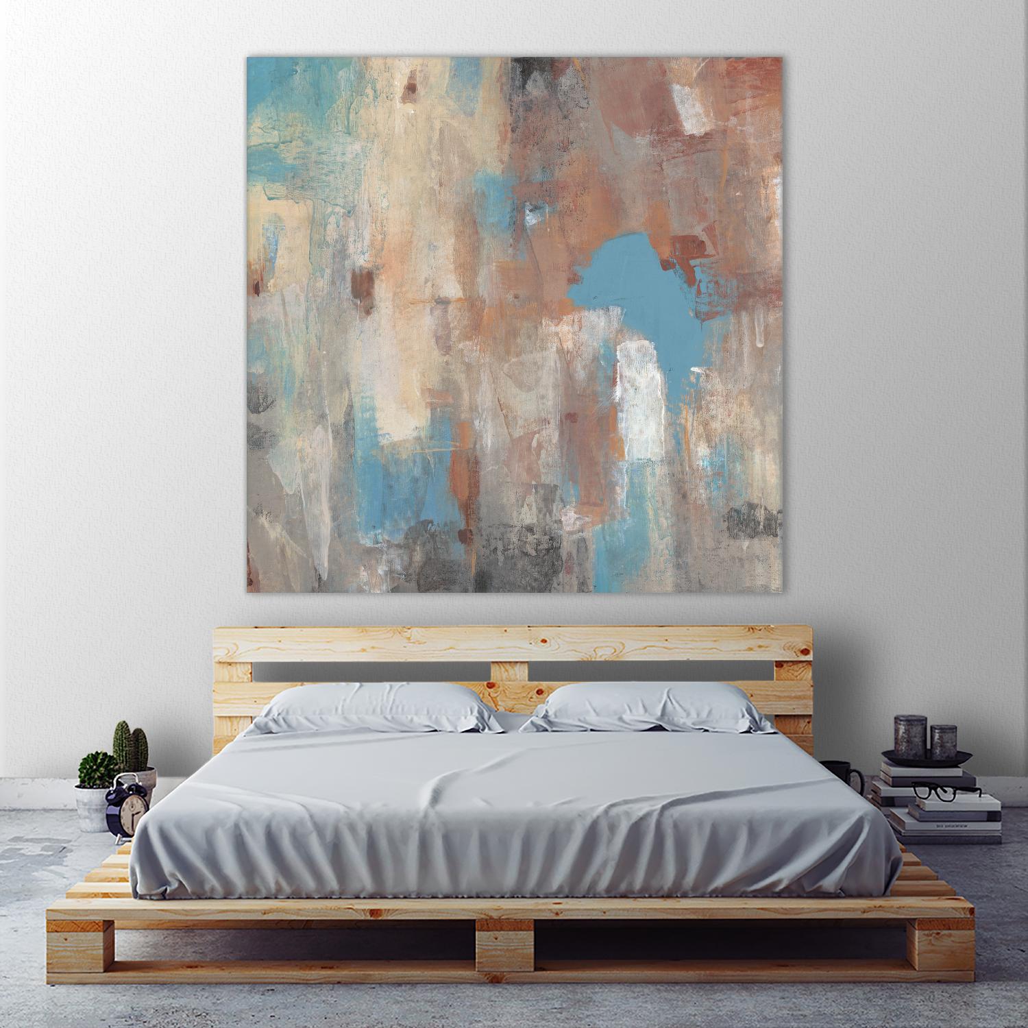 Out of Focus II by Tim OToole on GIANT ART - brown abstract