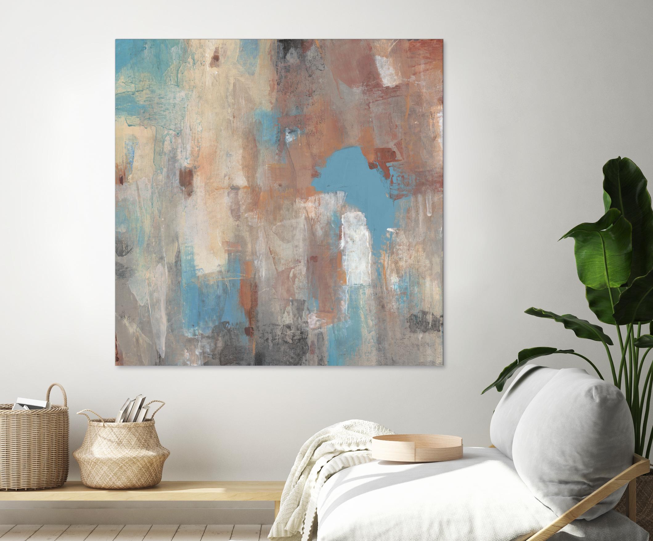 Out of Focus II by Tim OToole on GIANT ART - brown abstract