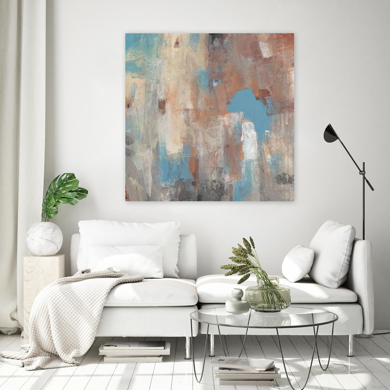 Out of Focus II by Tim OToole on GIANT ART - brown abstract