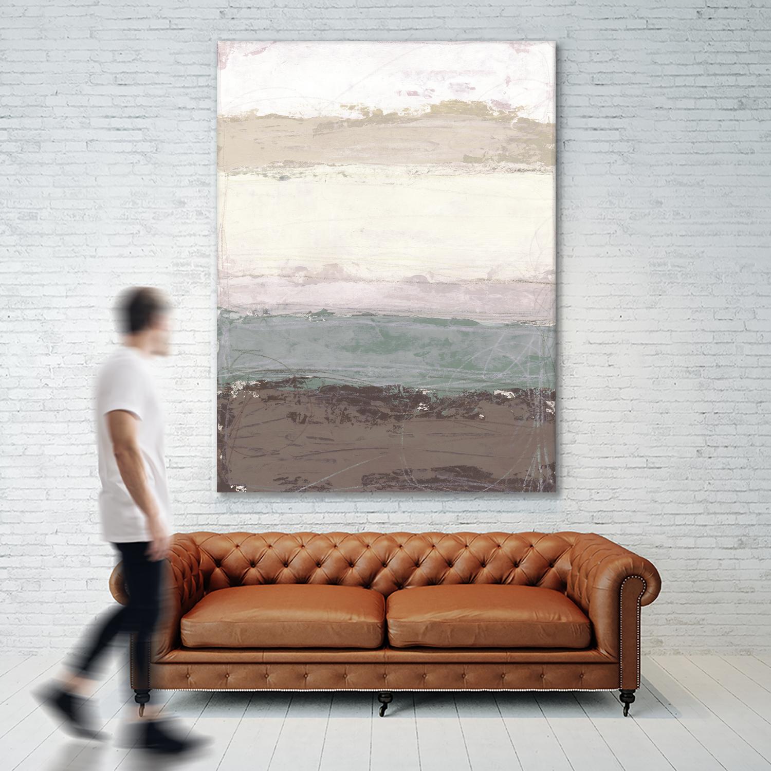 Strata Horizon I by June Erica Vess on GIANT ART - brown abstract