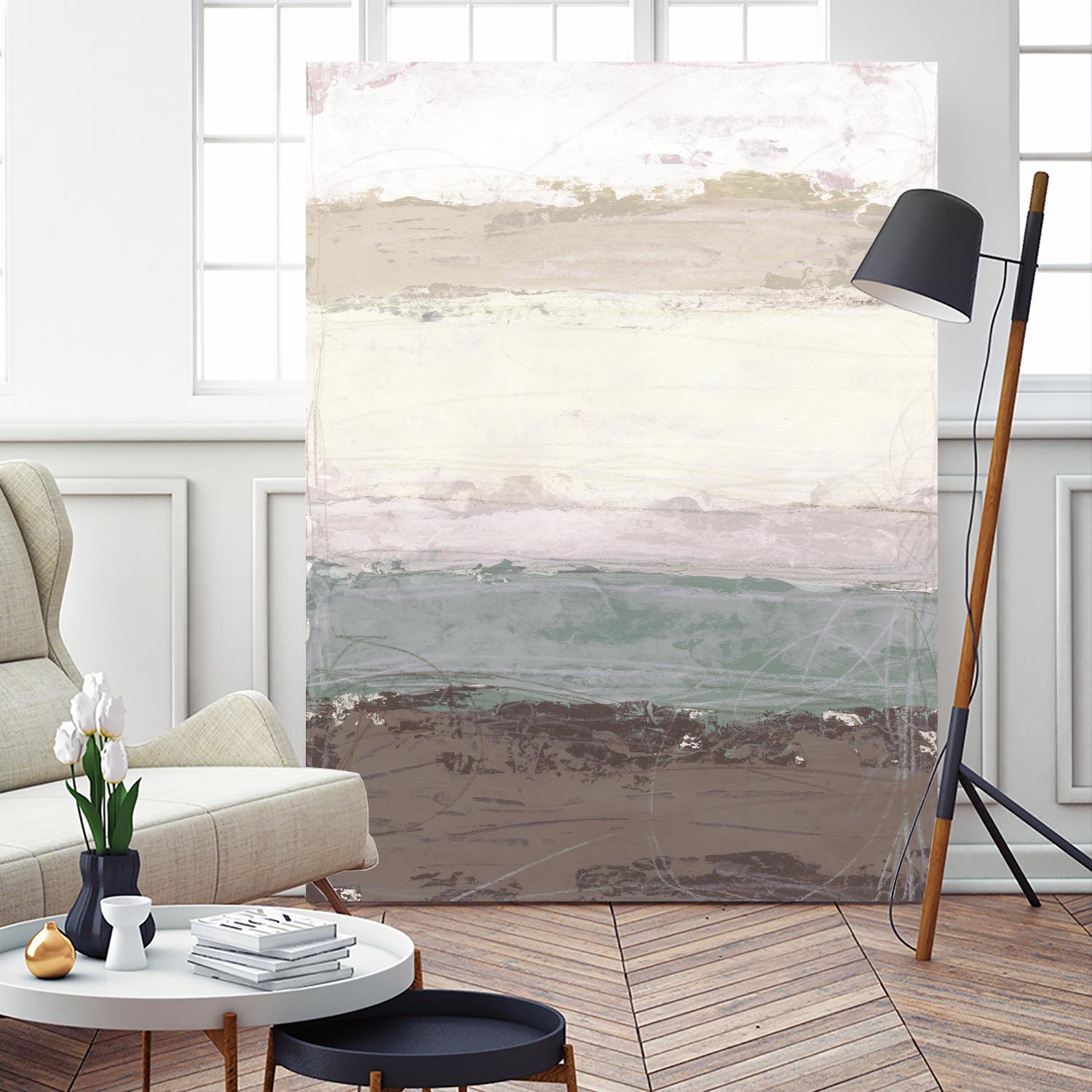 Strata Horizon I by June Erica Vess on GIANT ART - brown abstract