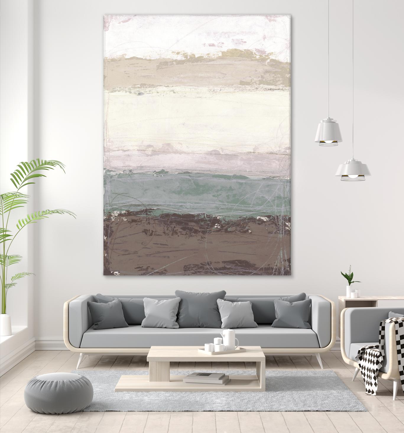 Strata Horizon I by June Erica Vess on GIANT ART - brown abstract