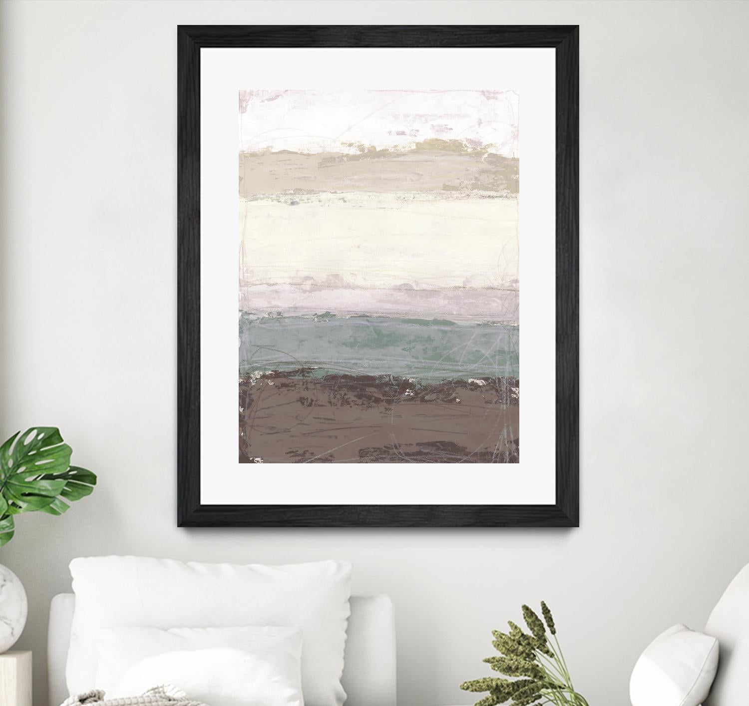 Strata Horizon I by June Erica Vess on GIANT ART - brown abstract