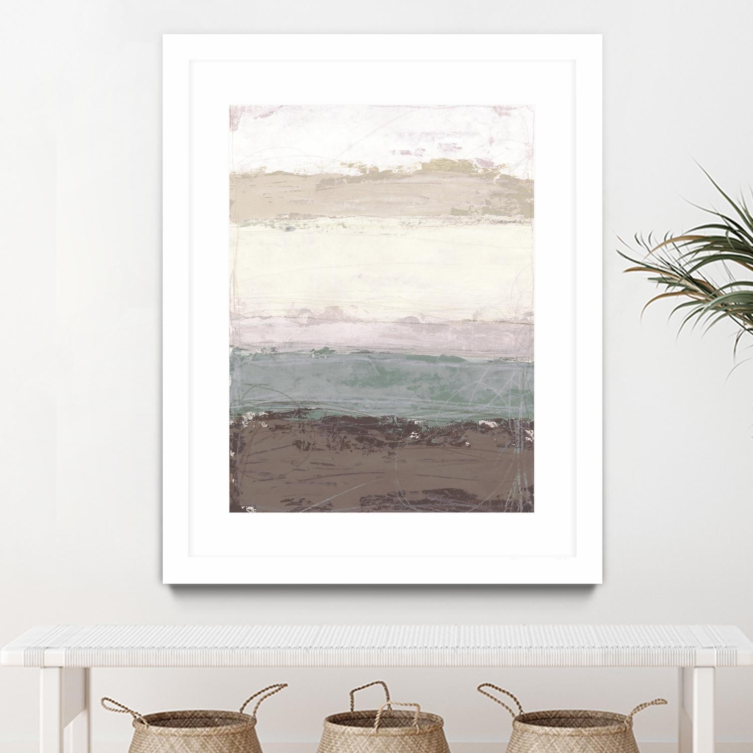 Strata Horizon I by June Erica Vess on GIANT ART - brown abstract