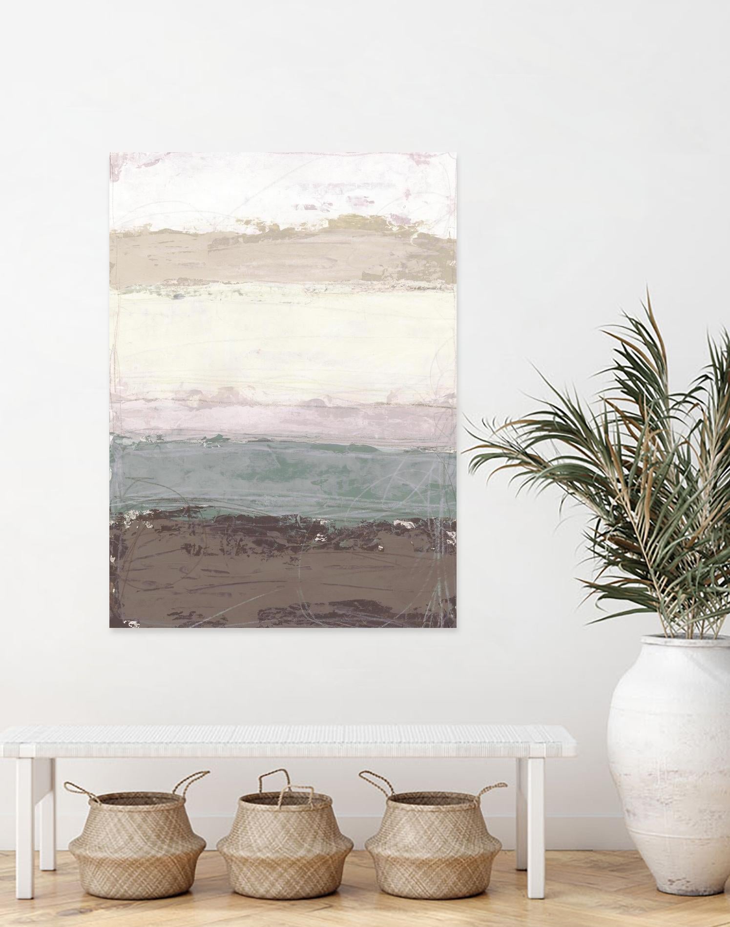 Strata Horizon I by June Erica Vess on GIANT ART - brown abstract