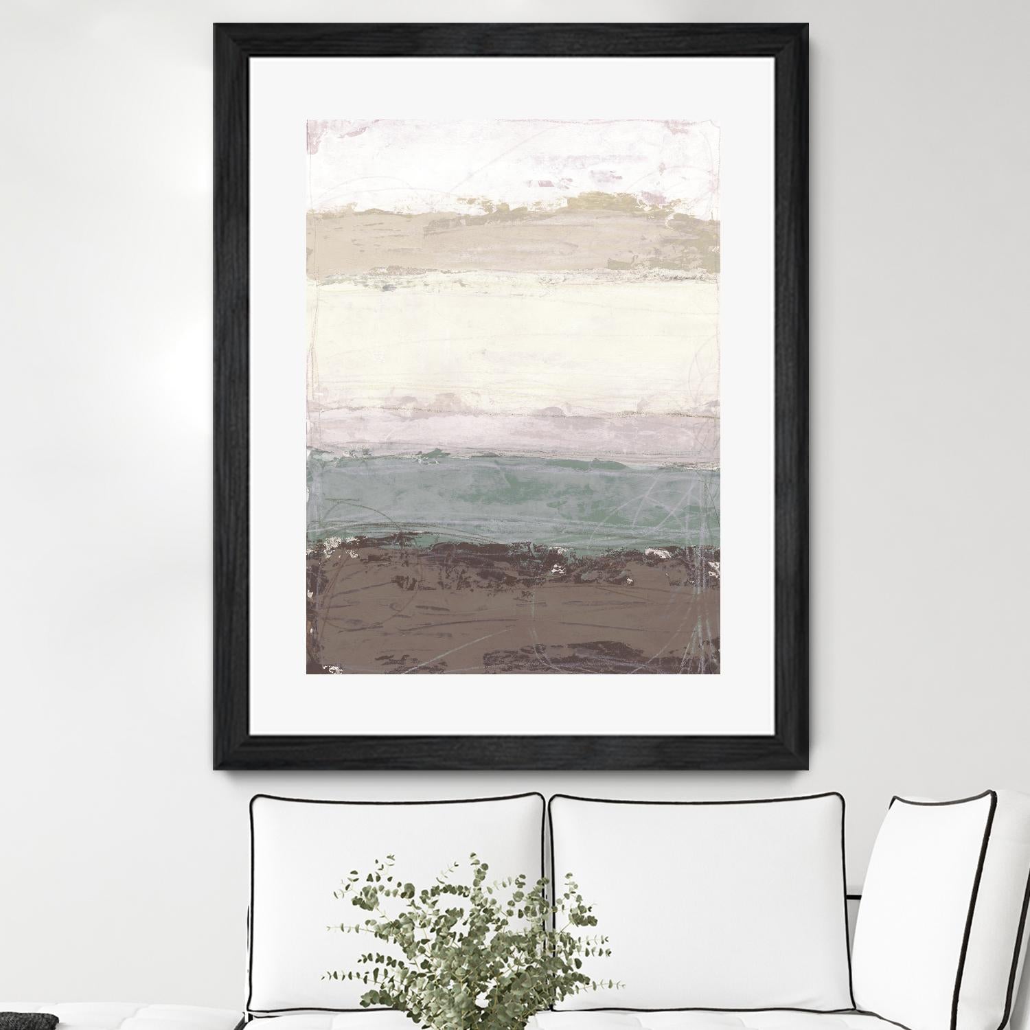 Strata Horizon I by June Erica Vess on GIANT ART - brown abstract