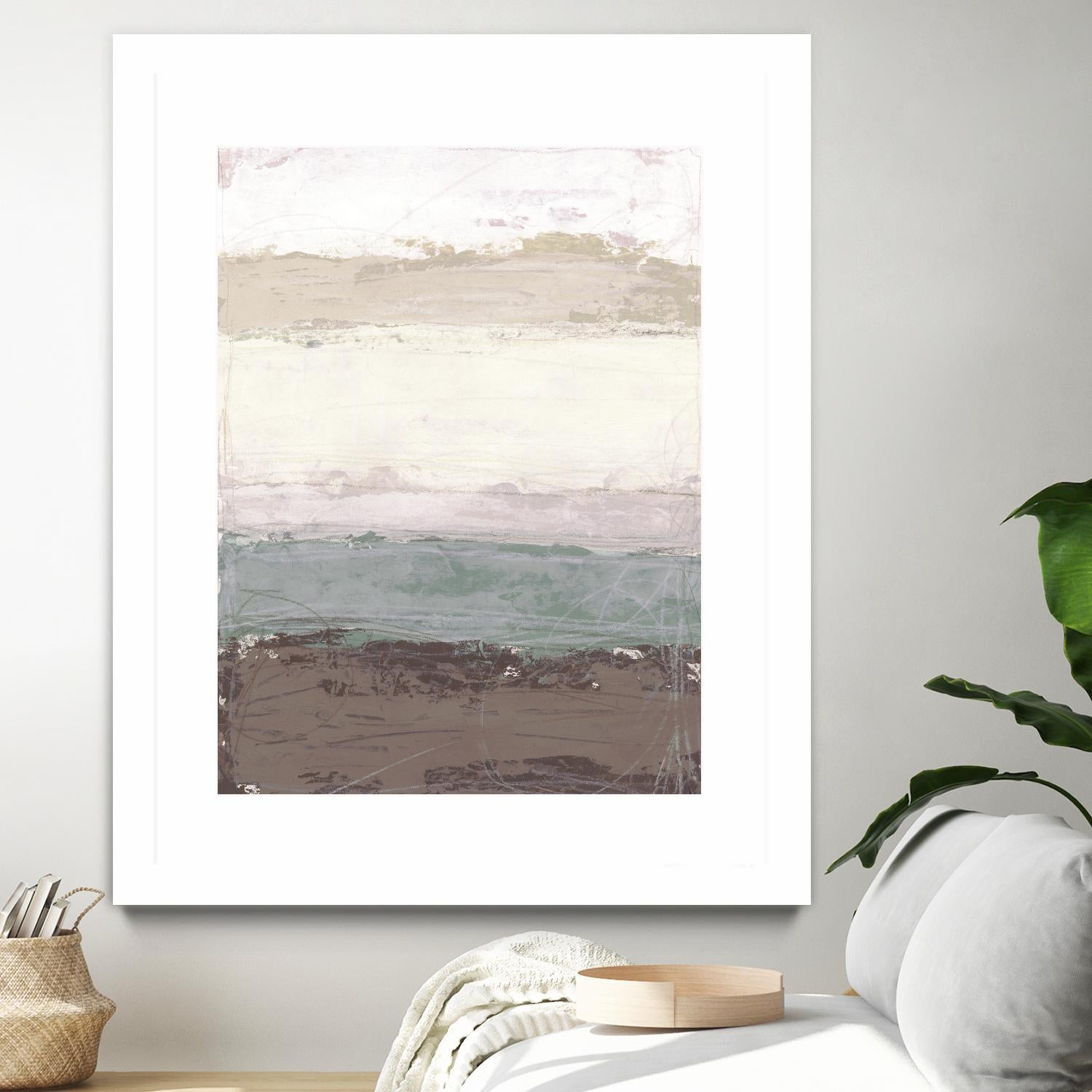 Strata Horizon I by June Erica Vess on GIANT ART - brown abstract