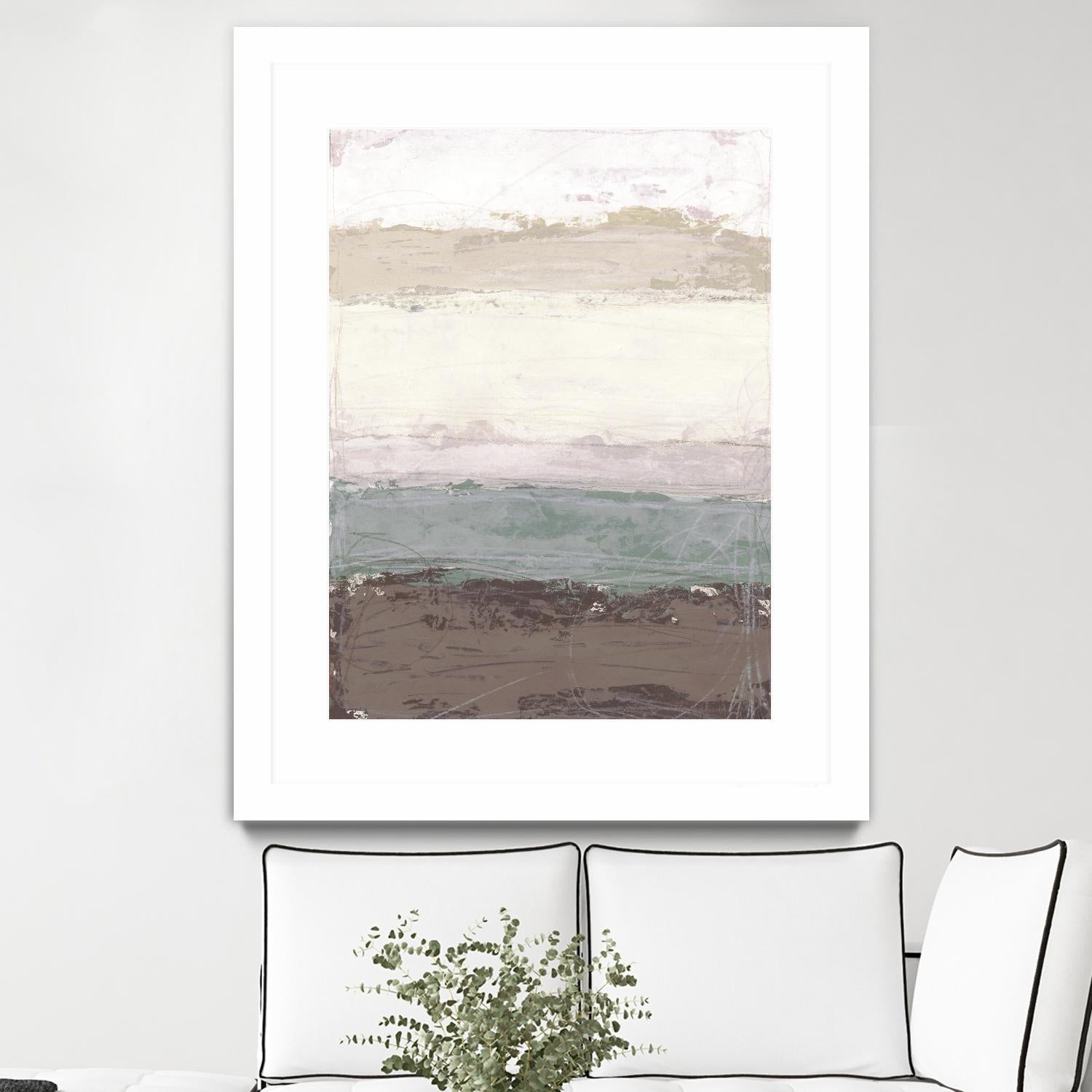 Strata Horizon I by June Erica Vess on GIANT ART - brown abstract