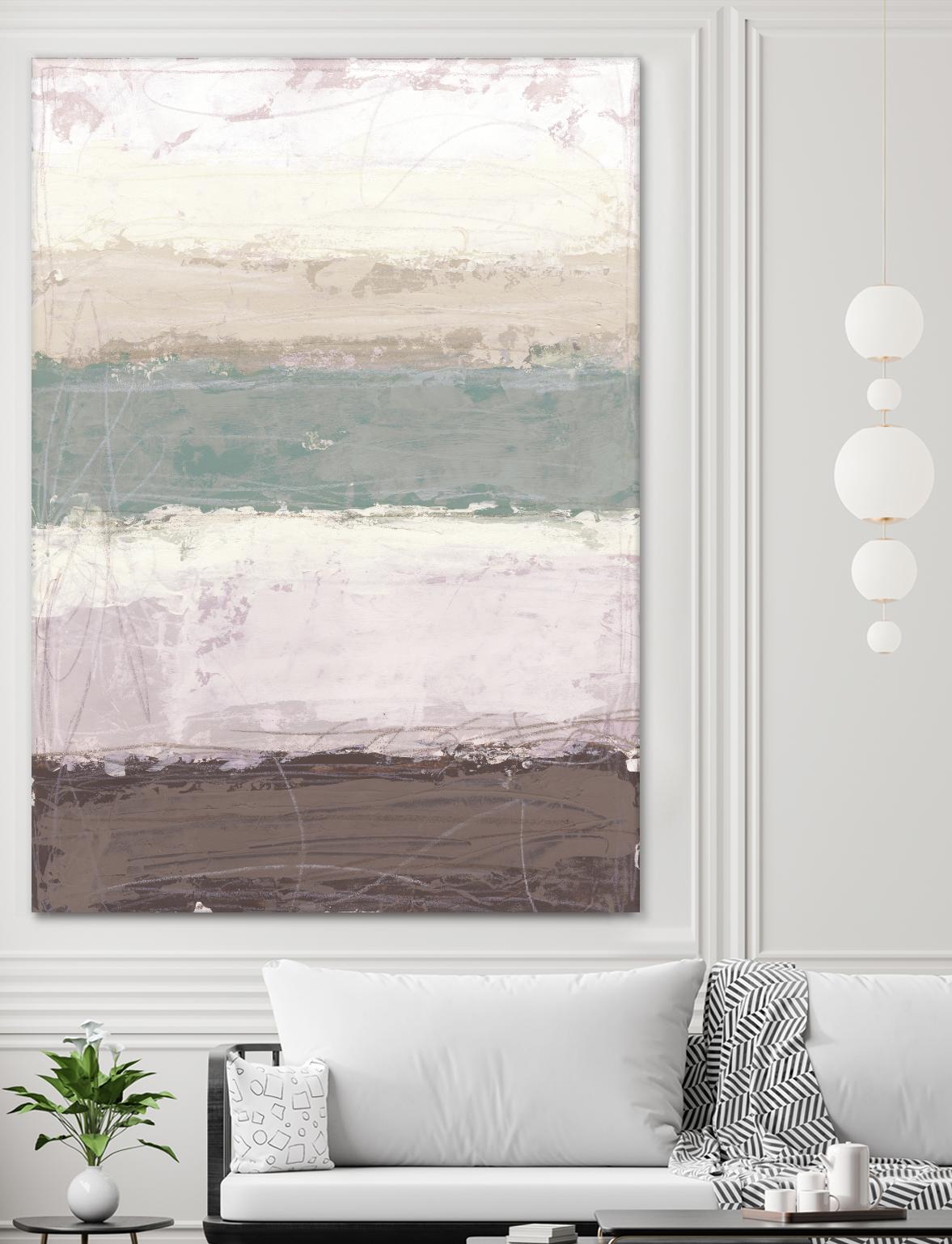 Strata Horizon II by June Erica Vess on GIANT ART - brown abstract