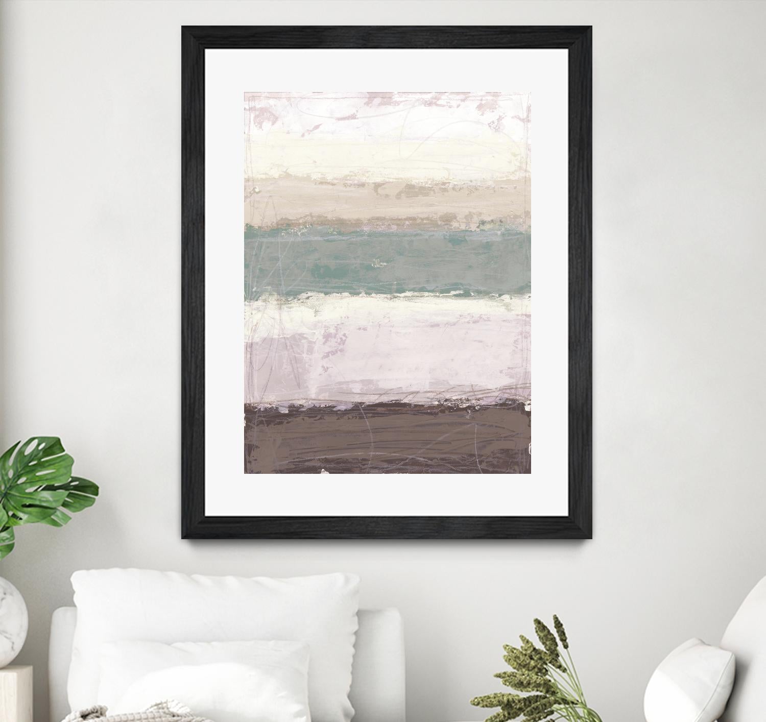 Strata Horizon II by June Erica Vess on GIANT ART - brown abstract