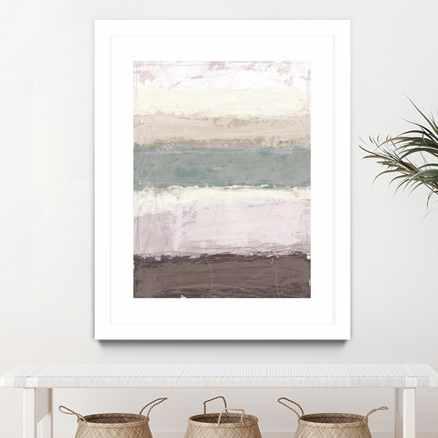 Strata Horizon II by June Erica Vess on GIANT ART - brown abstract