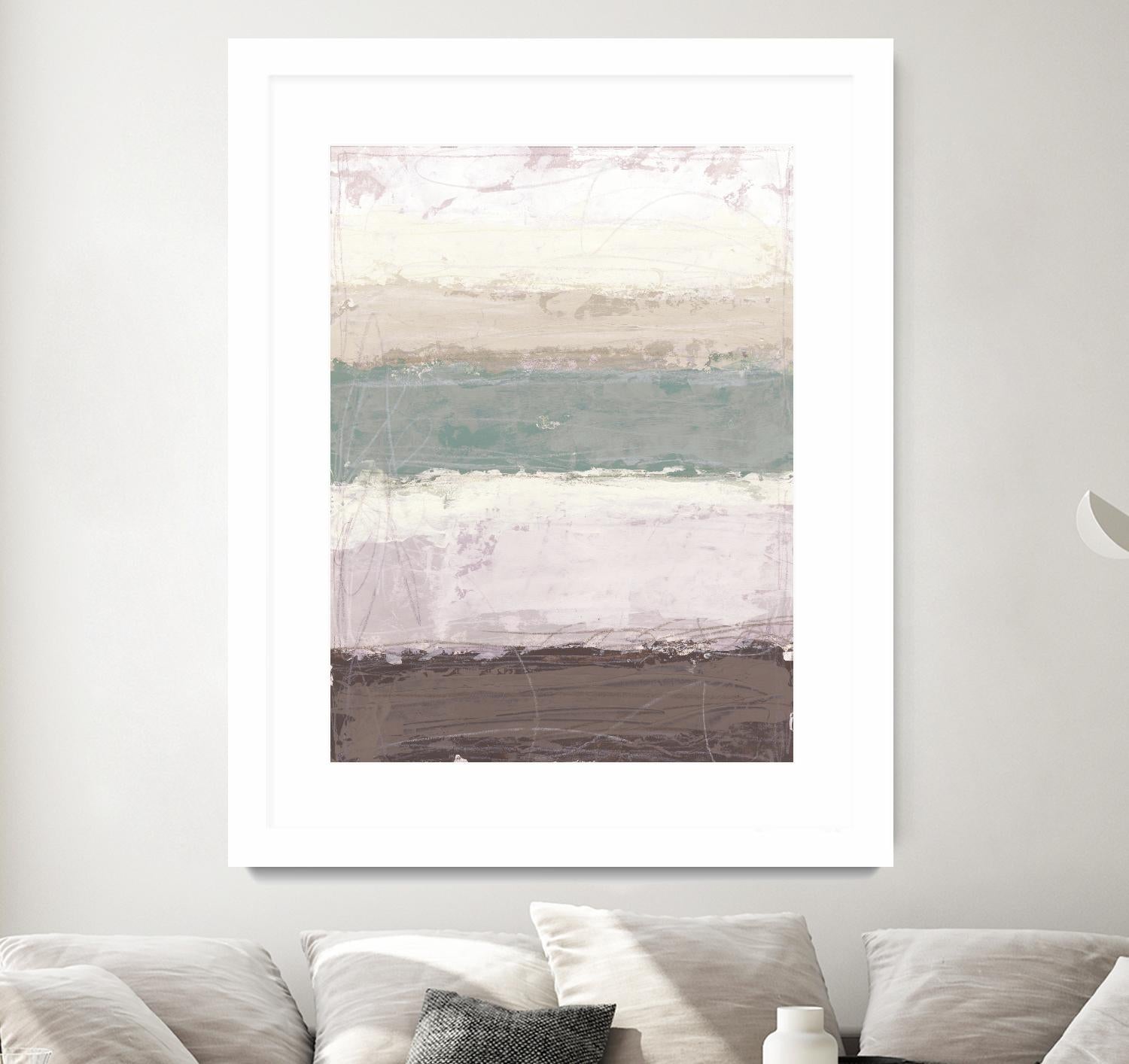 Strata Horizon II by June Erica Vess on GIANT ART - brown abstract