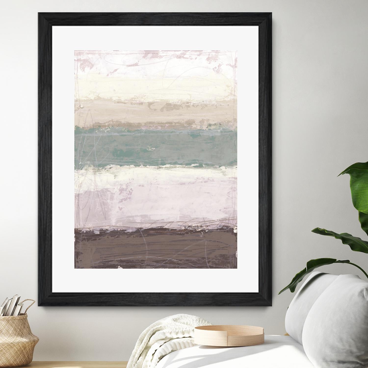 Strata Horizon II by June Erica Vess on GIANT ART - brown abstract