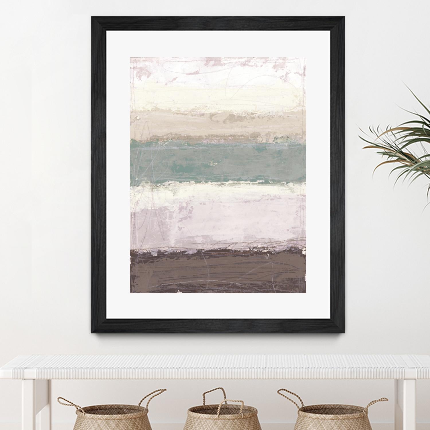 Strata Horizon II by June Erica Vess on GIANT ART - brown abstract