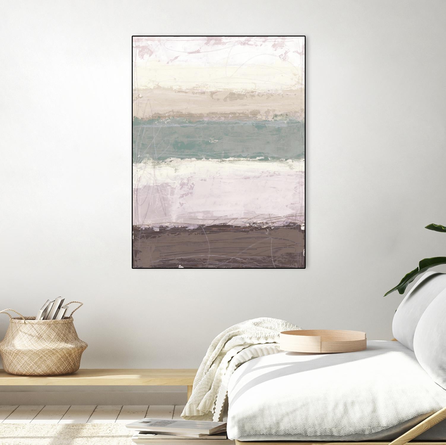 Strata Horizon II by June Erica Vess on GIANT ART - brown abstract