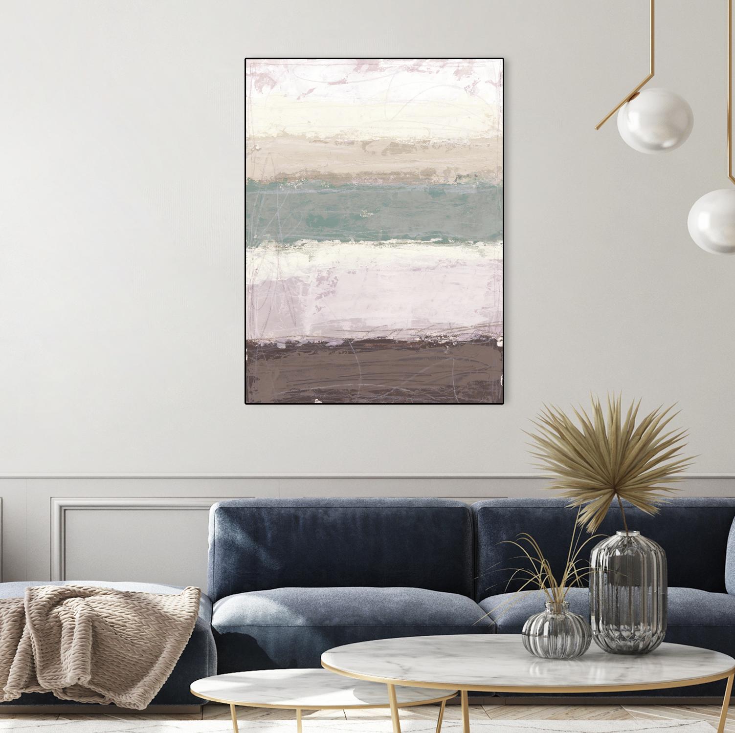 Strata Horizon II by June Erica Vess on GIANT ART - brown abstract