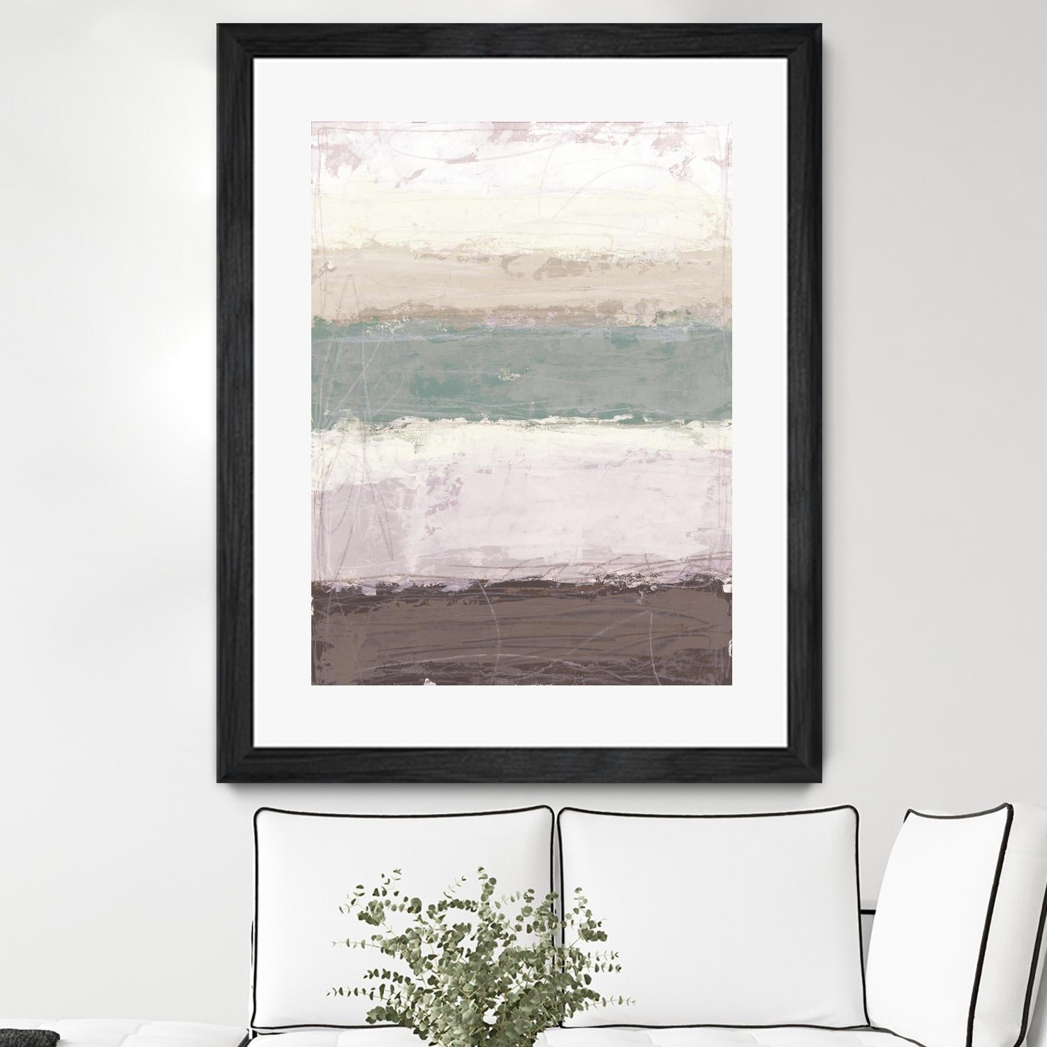 Strata Horizon II by June Erica Vess on GIANT ART - brown abstract