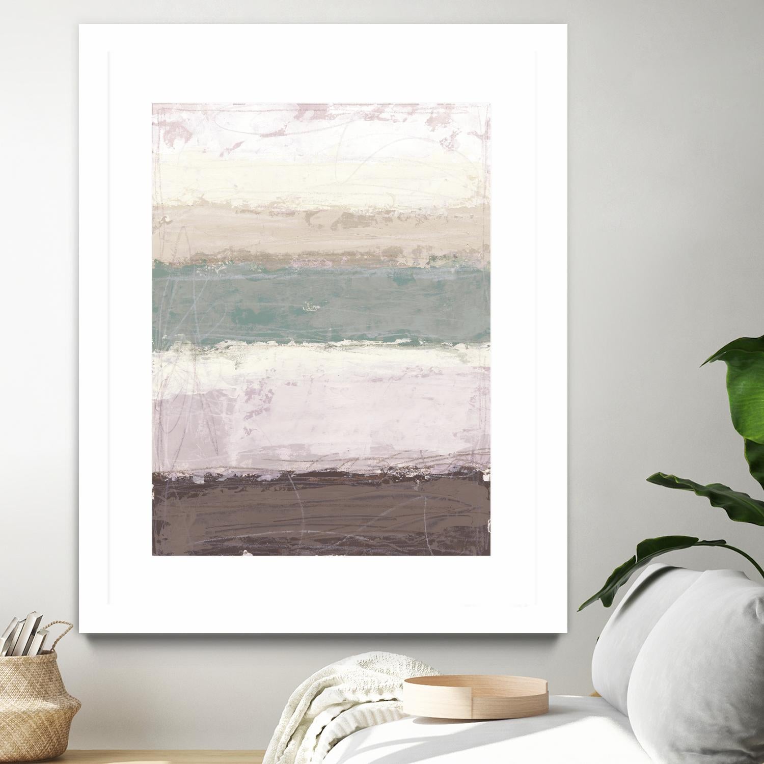 Strata Horizon II by June Erica Vess on GIANT ART - brown abstract