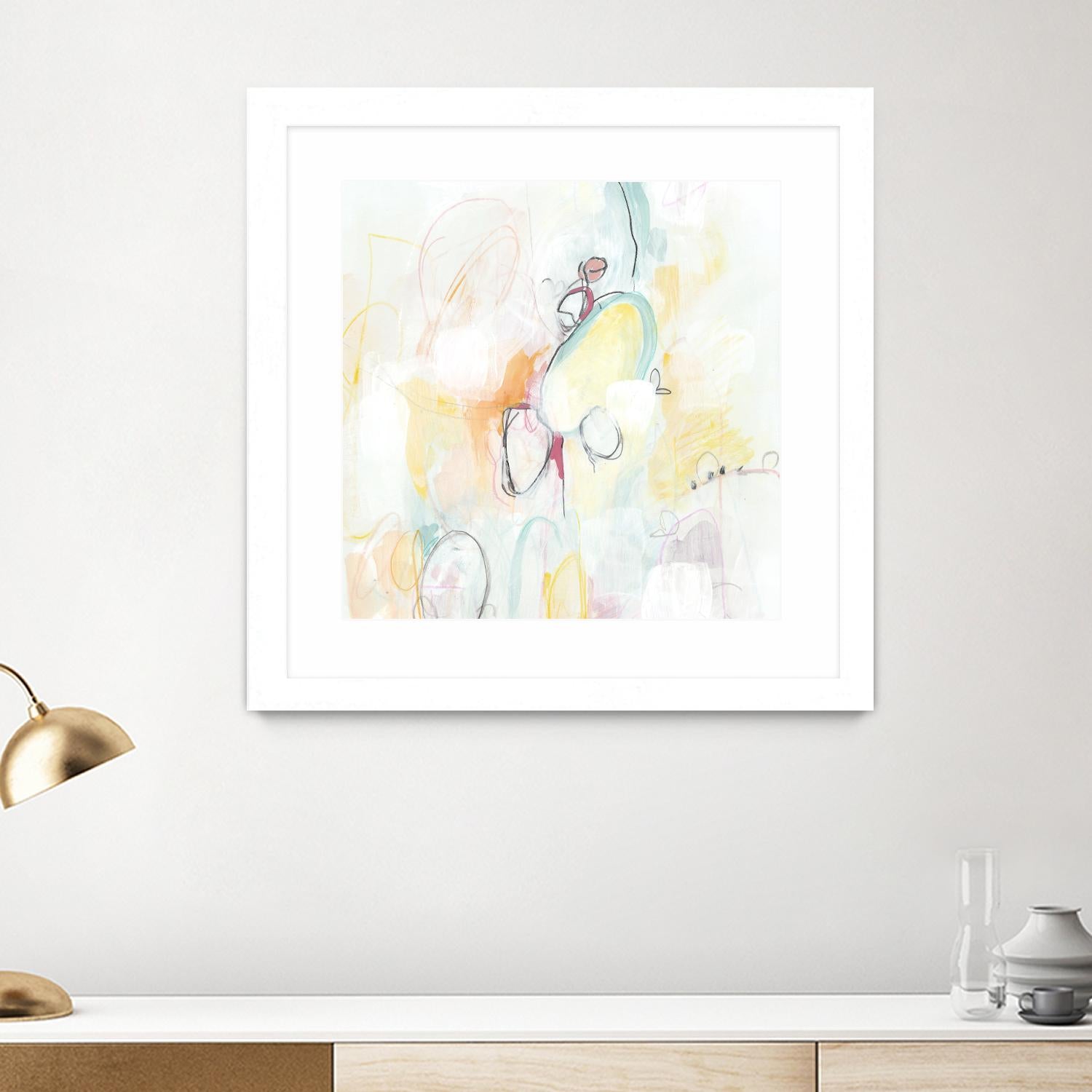 Quarter Note II by June Erica Vess on GIANT ART - abstract