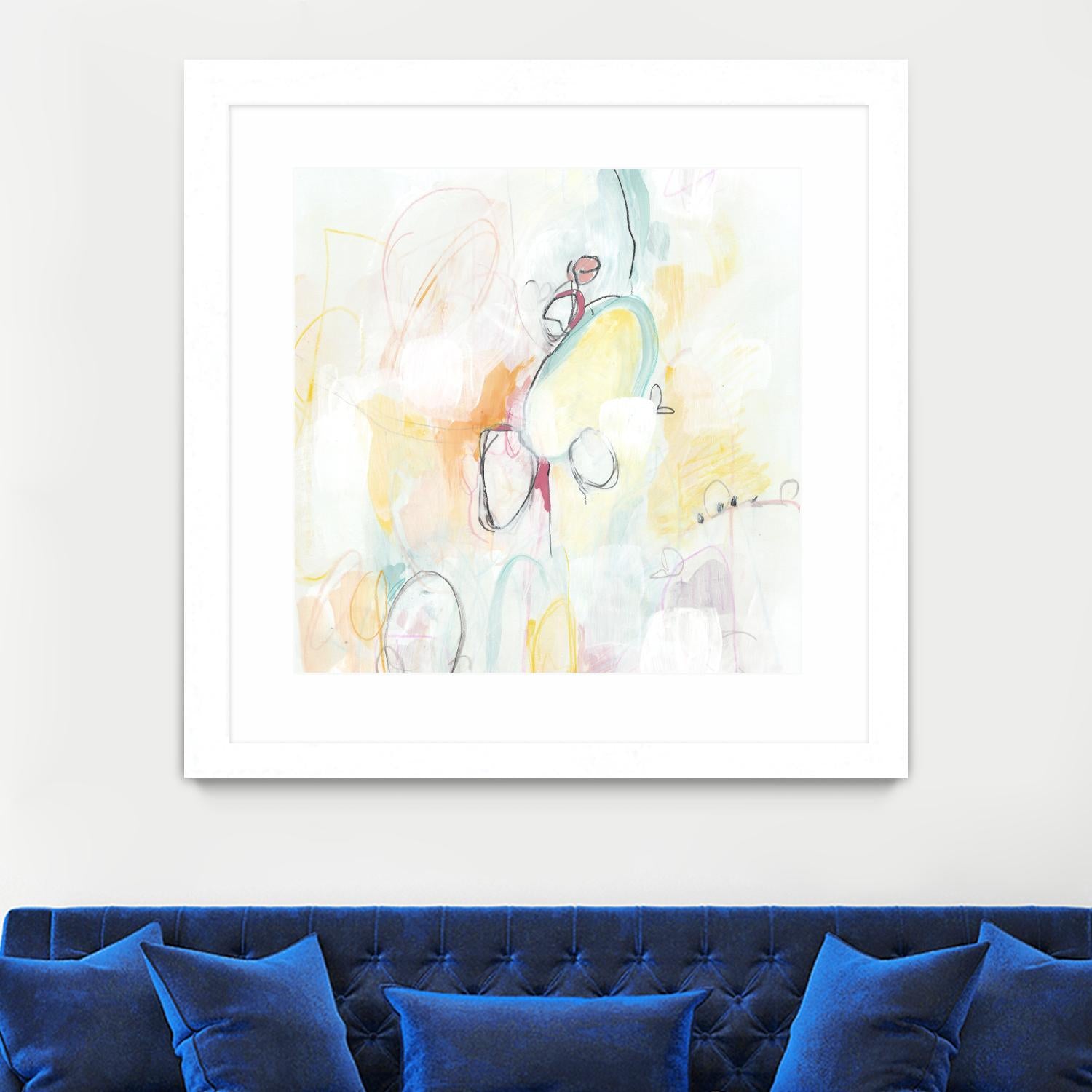 Quarter Note II by June Erica Vess on GIANT ART - abstract