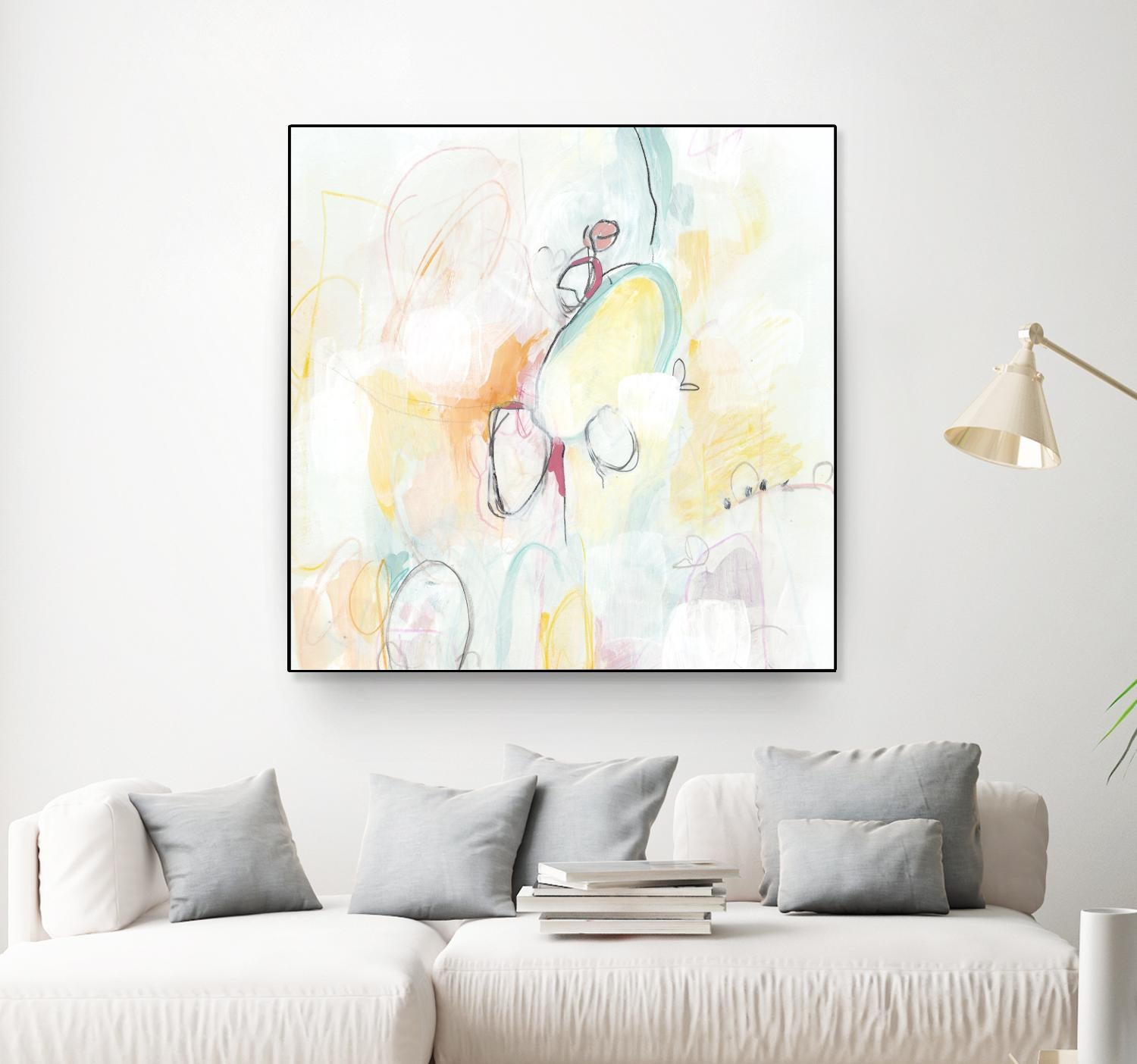 Quarter Note II by June Erica Vess on GIANT ART - abstract