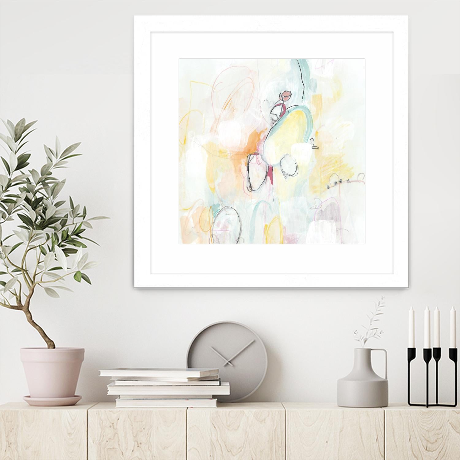 Quarter Note II by June Erica Vess on GIANT ART - abstract