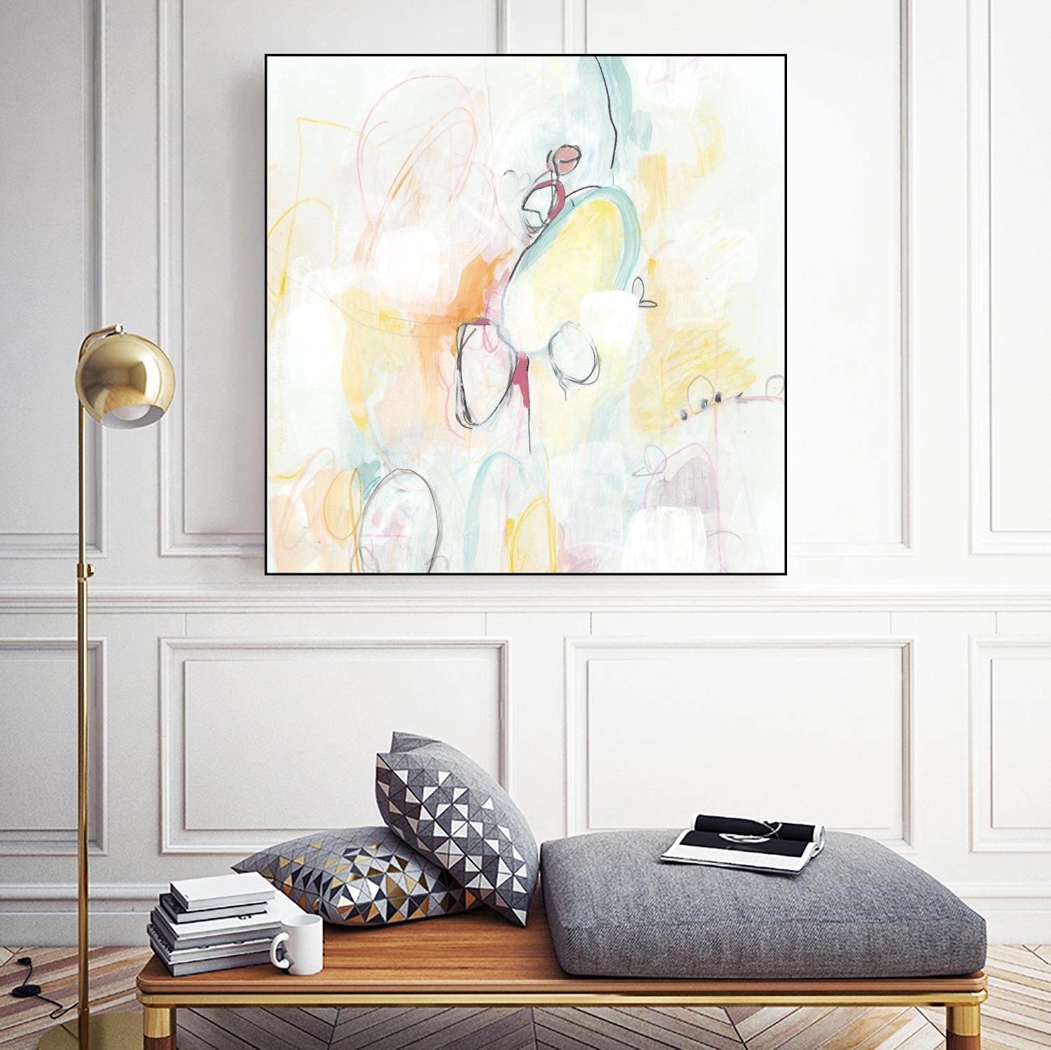 Quarter Note II by June Erica Vess on GIANT ART - abstract