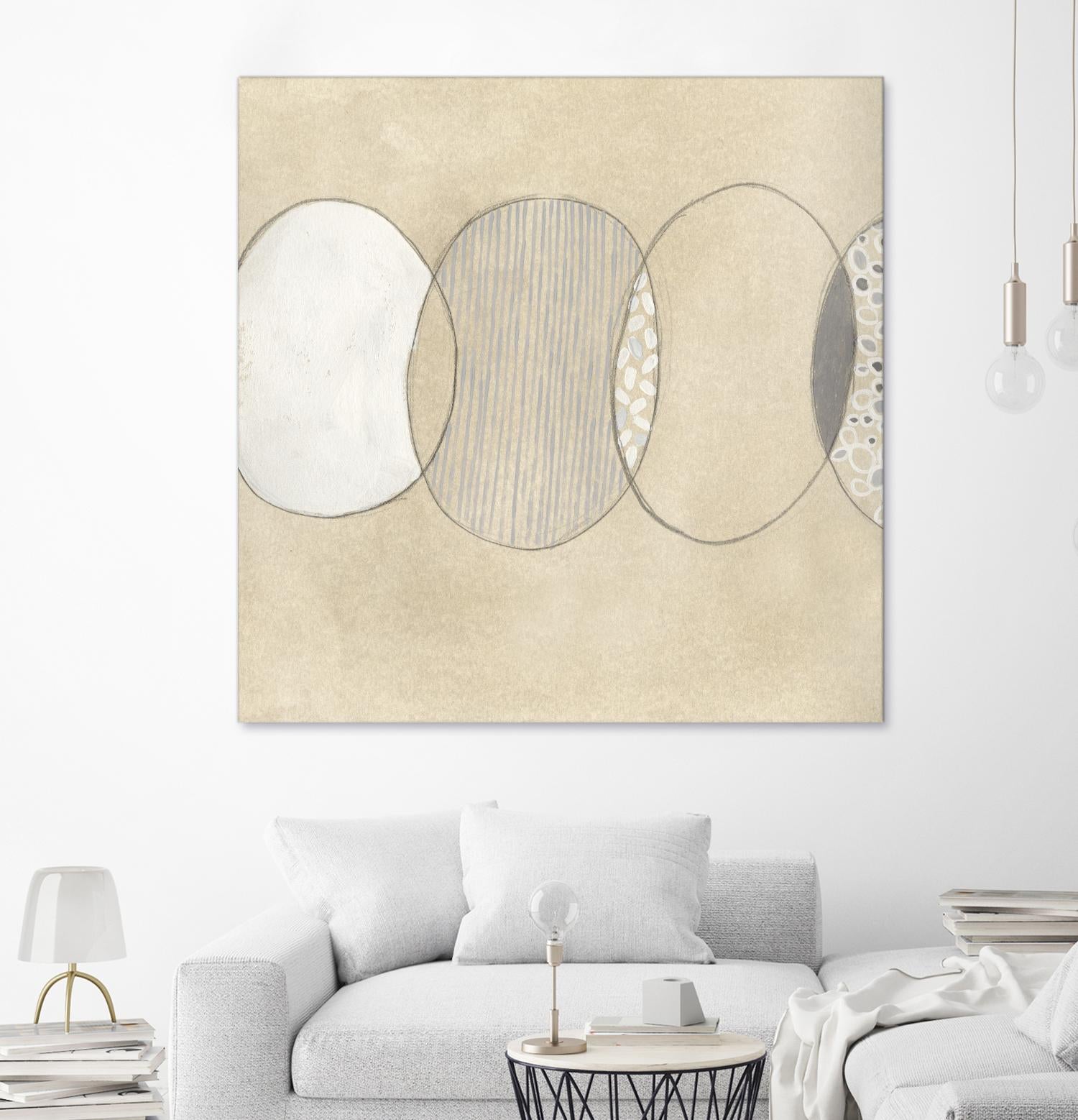 Cellular Division I by June Erica Vess on GIANT ART - brown abstract