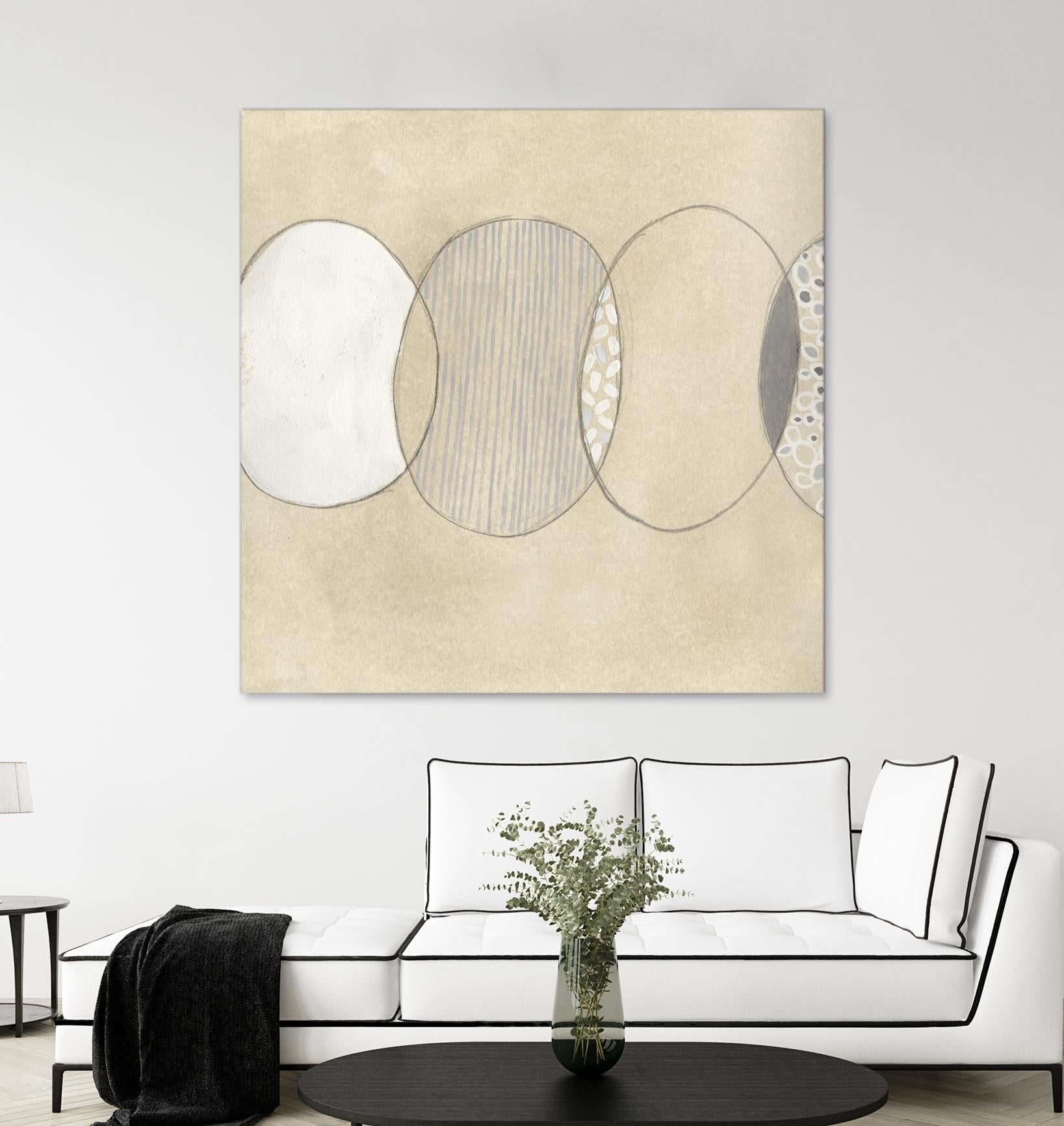 Cellular Division I by June Erica Vess on GIANT ART - brown abstract