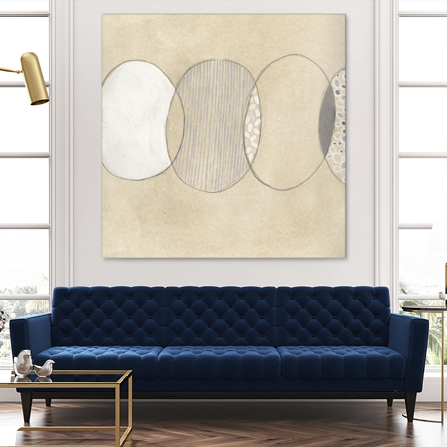 Cellular Division I by June Erica Vess on GIANT ART - brown abstract