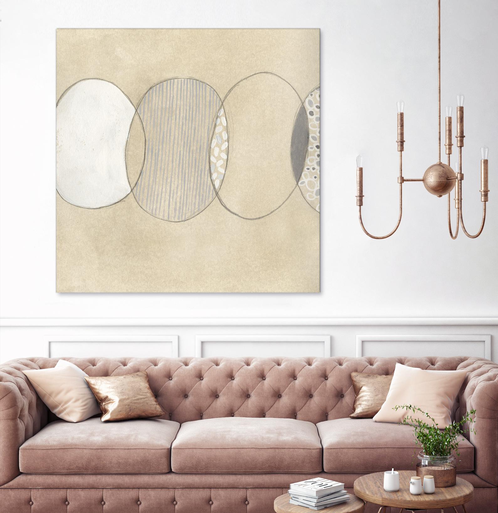 Cellular Division I by June Erica Vess on GIANT ART - brown abstract