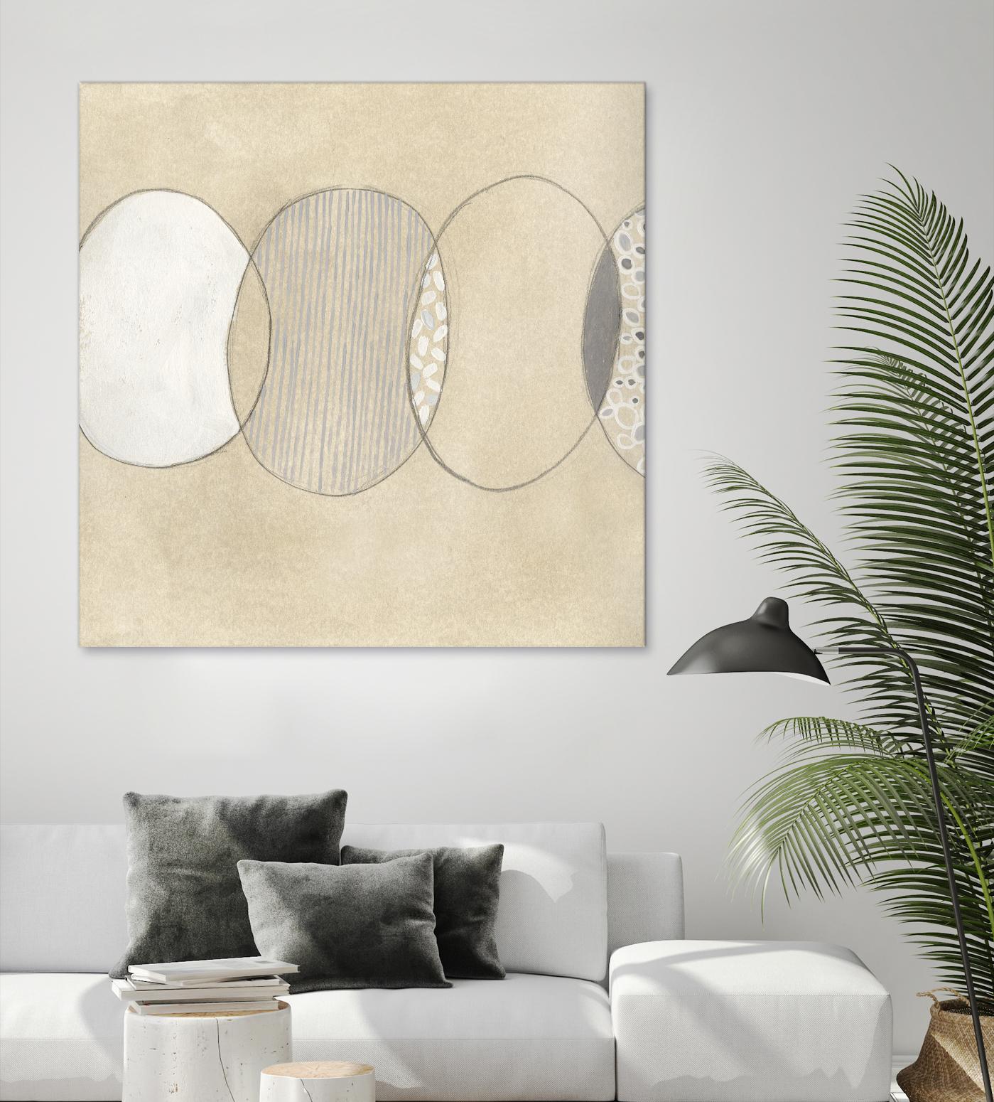 Cellular Division I by June Erica Vess on GIANT ART - brown abstract