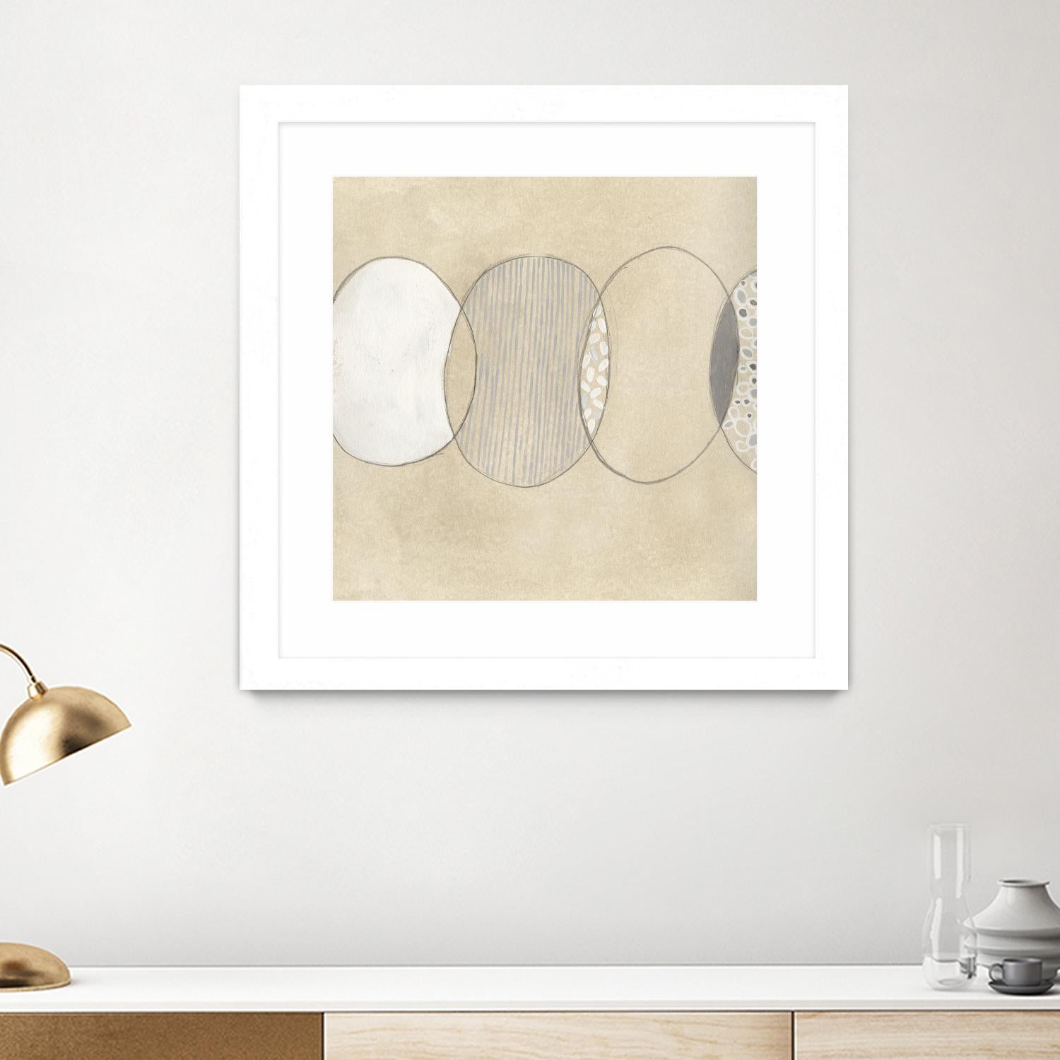 Cellular Division I by June Erica Vess on GIANT ART - brown abstract