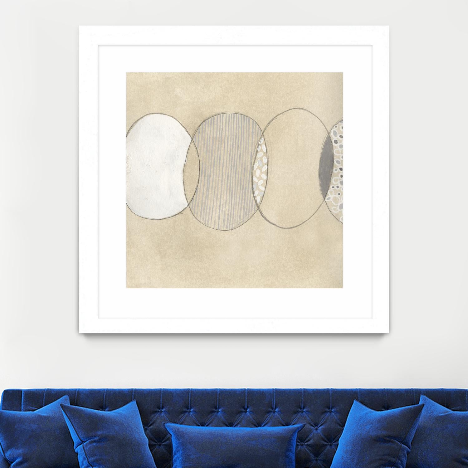 Cellular Division I by June Erica Vess on GIANT ART - brown abstract