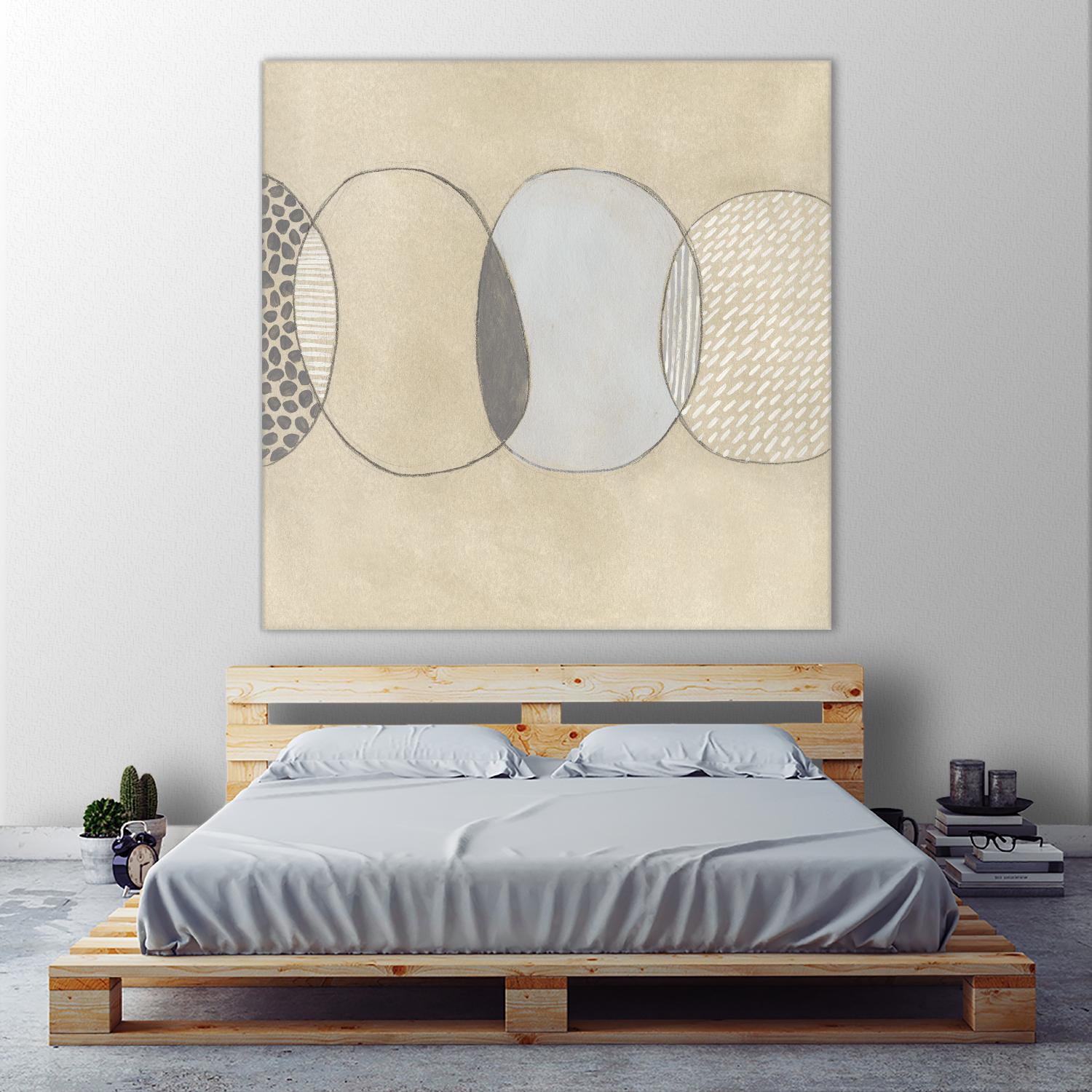 Cellular Division II by June Erica Vess on GIANT ART - brown abstract