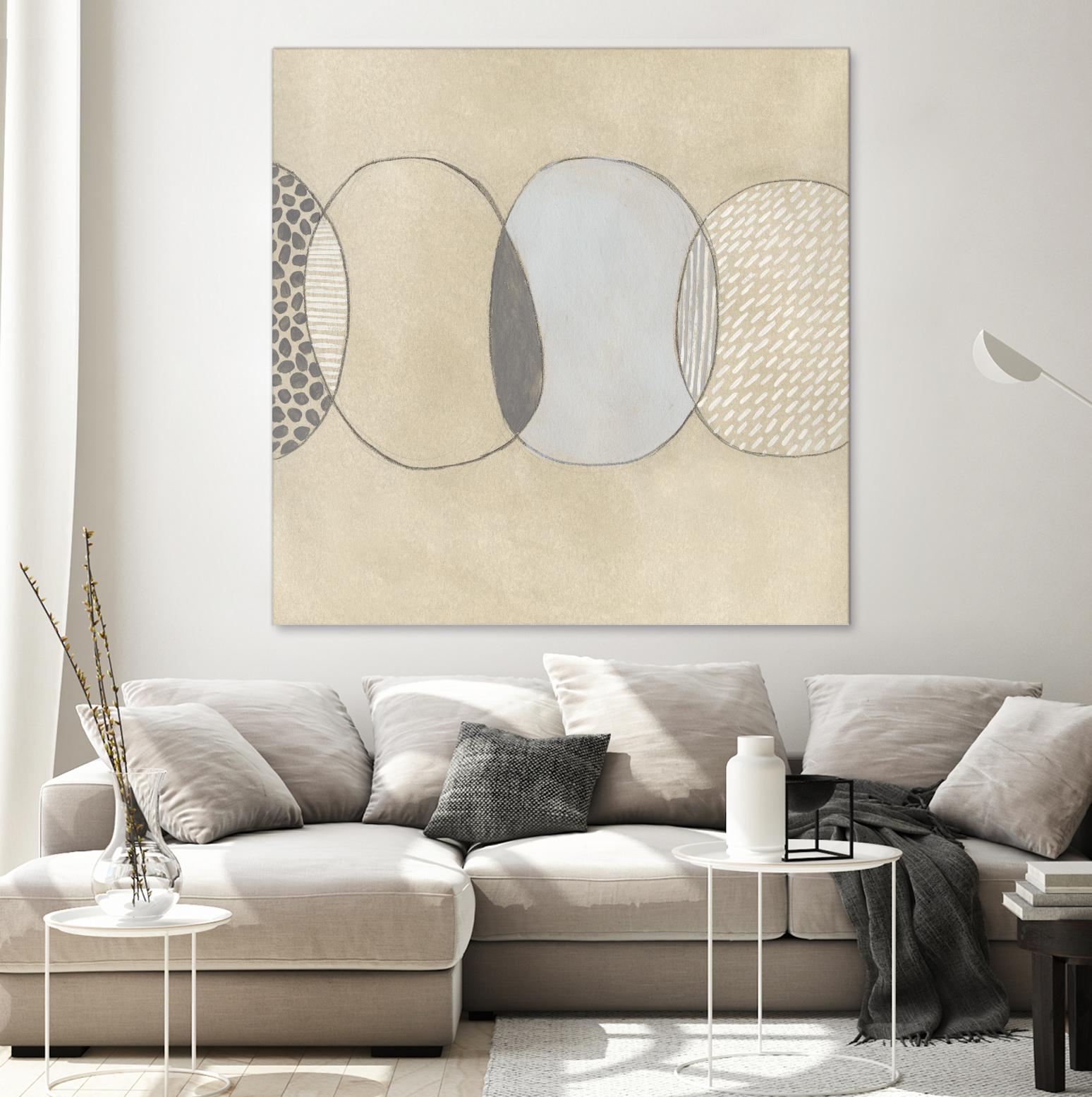 Cellular Division II by June Erica Vess on GIANT ART - brown abstract