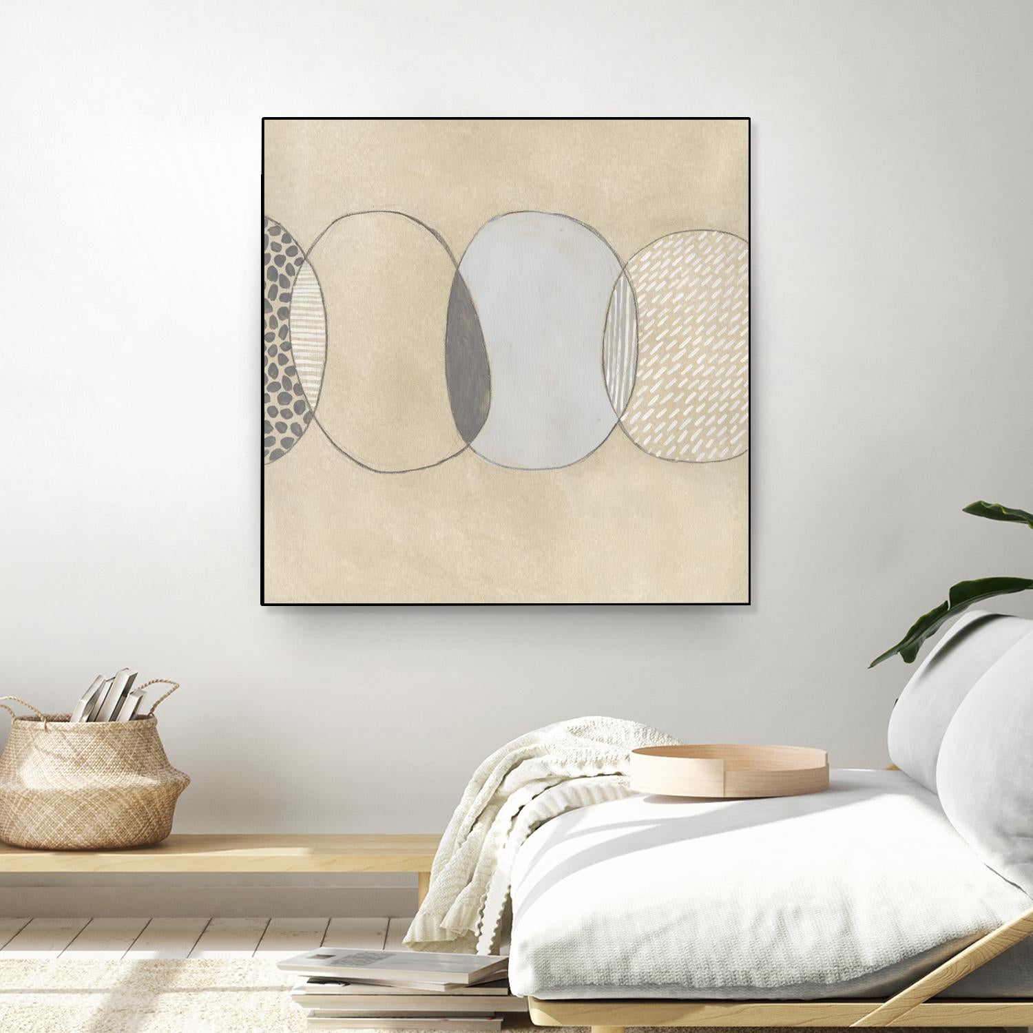 Cellular Division II by June Erica Vess on GIANT ART - brown abstract