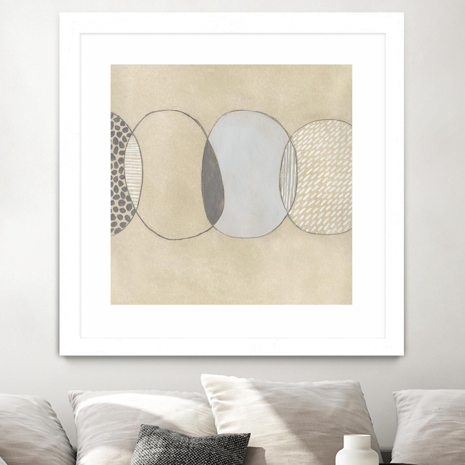 Cellular Division II by June Erica Vess on GIANT ART - brown abstract