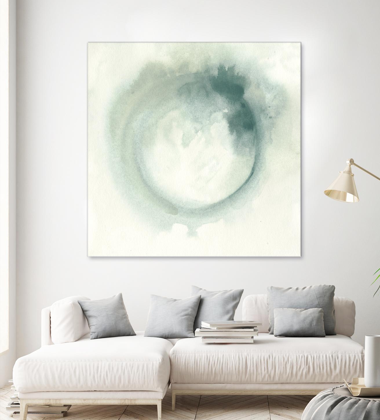 Nimbus I by June Erica Vess on GIANT ART - green abstract
